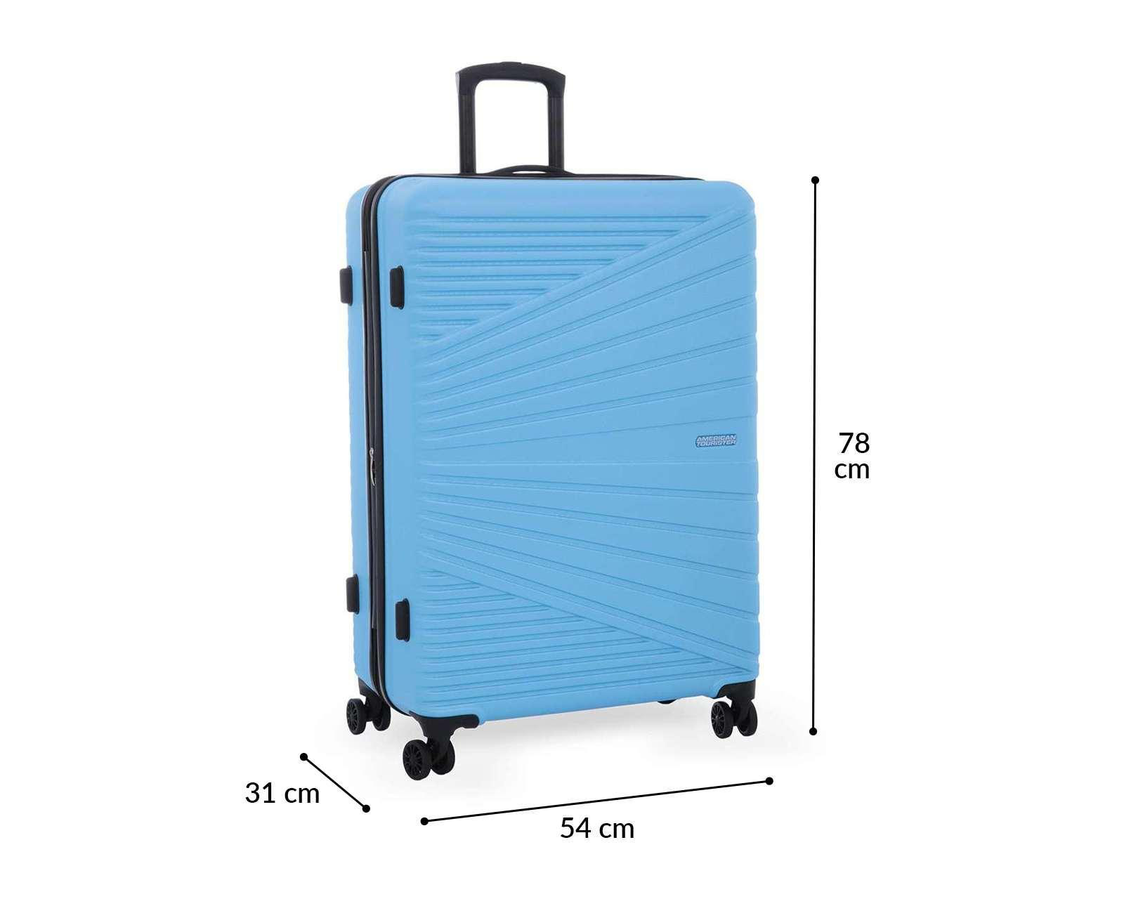 Foto 9 pulgar | Maleta Vertical American Tourister Recife 28" Azul