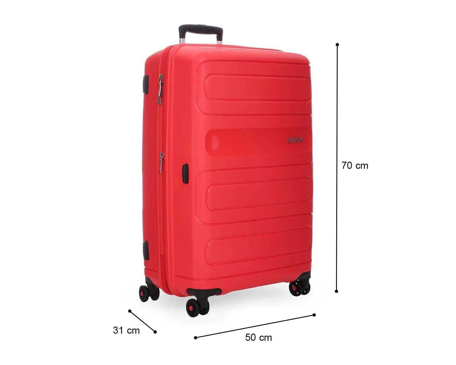 Foto 9 pulgar | Maleta Vertical American Tourister Sunside 25" Rojo