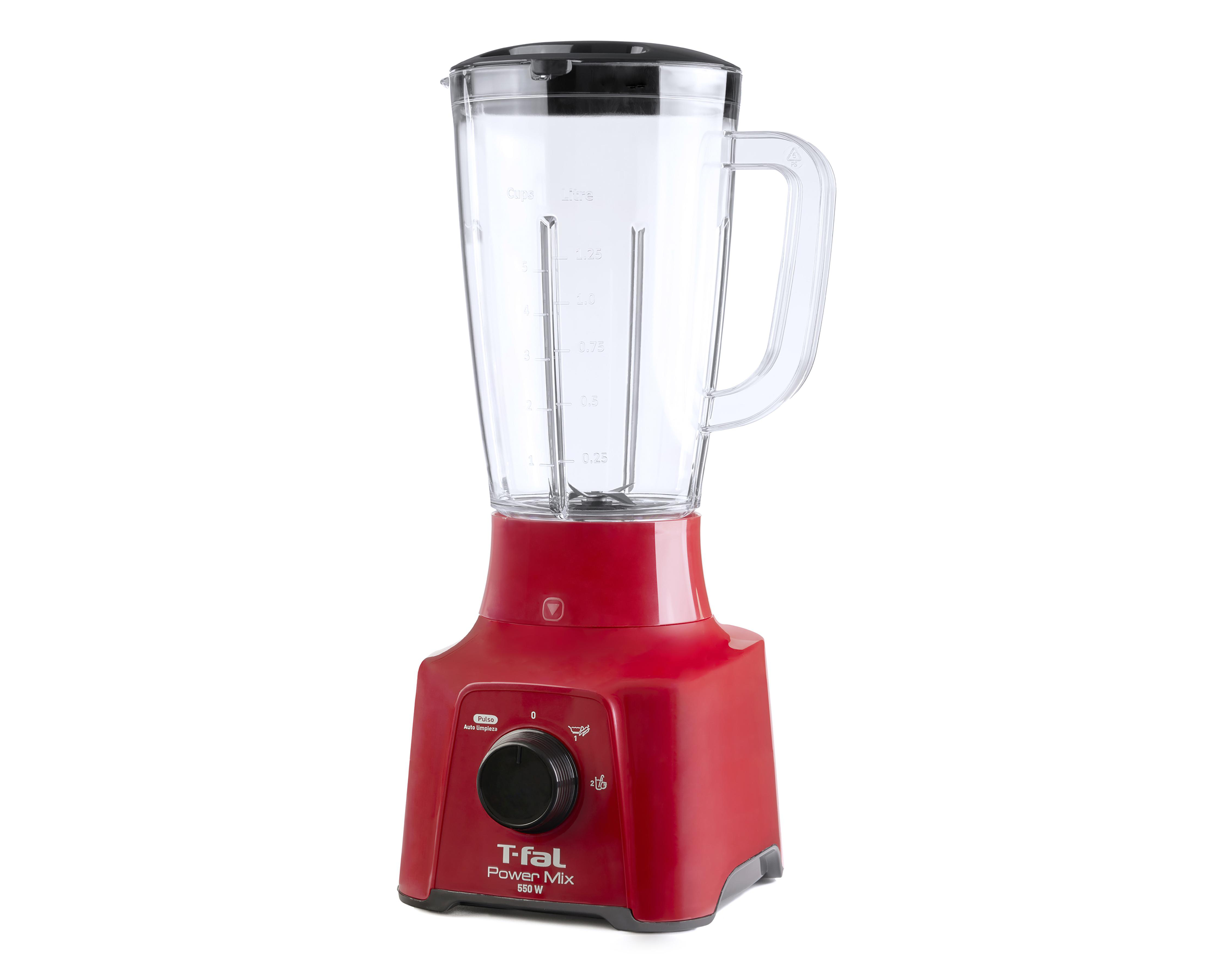 Foto 4 pulgar | Licuadora T-Fal Cuchillas Acero Inoxidable 2 Velocidades Vaso de Plástico