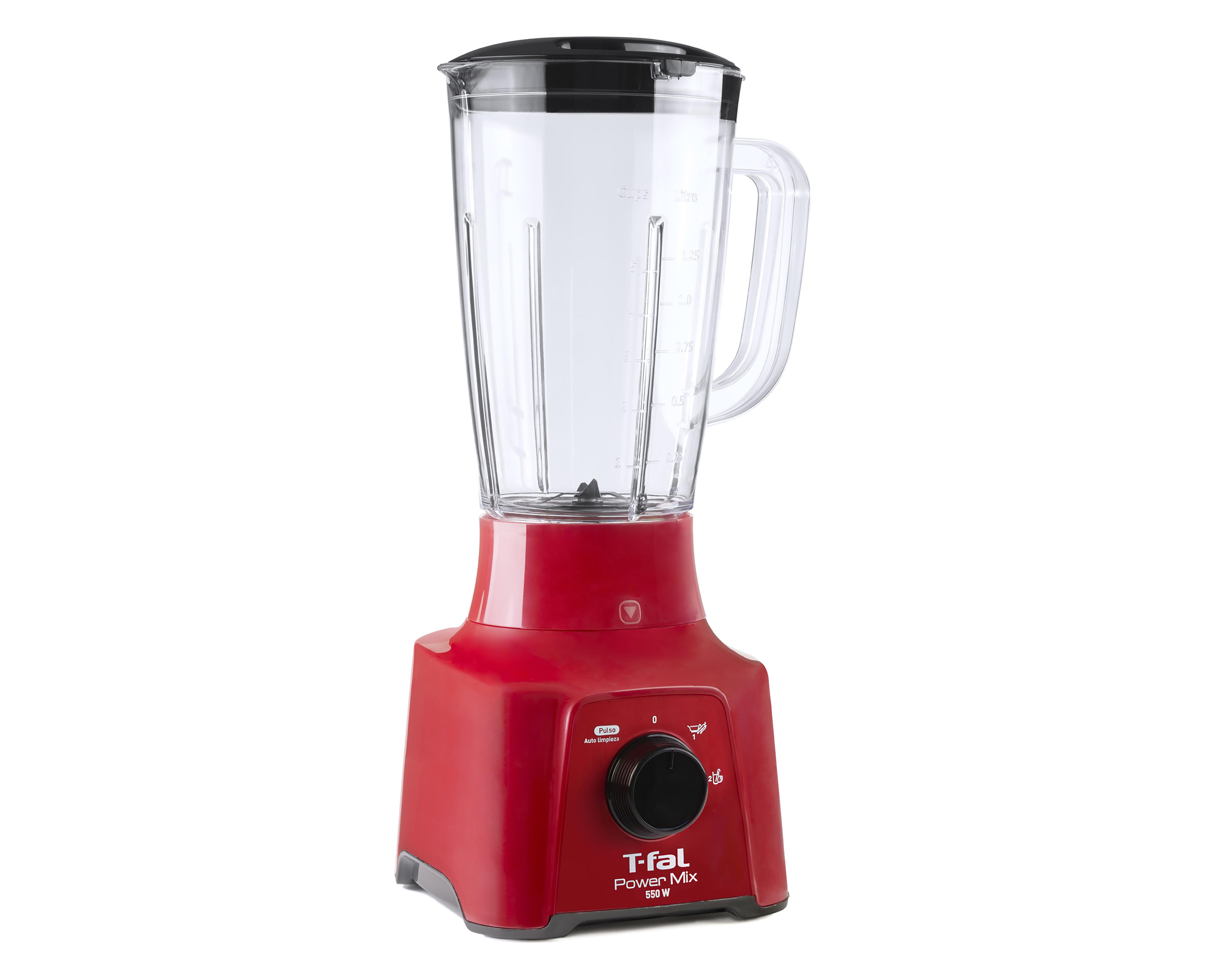 Foto 5 pulgar | Licuadora T-Fal Cuchillas Acero Inoxidable 2 Velocidades Vaso de Plástico