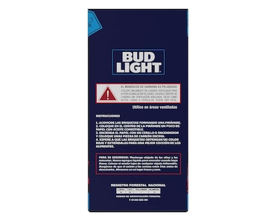 Foto 5 | Briqueta de Carbón Bud Light 3 kg