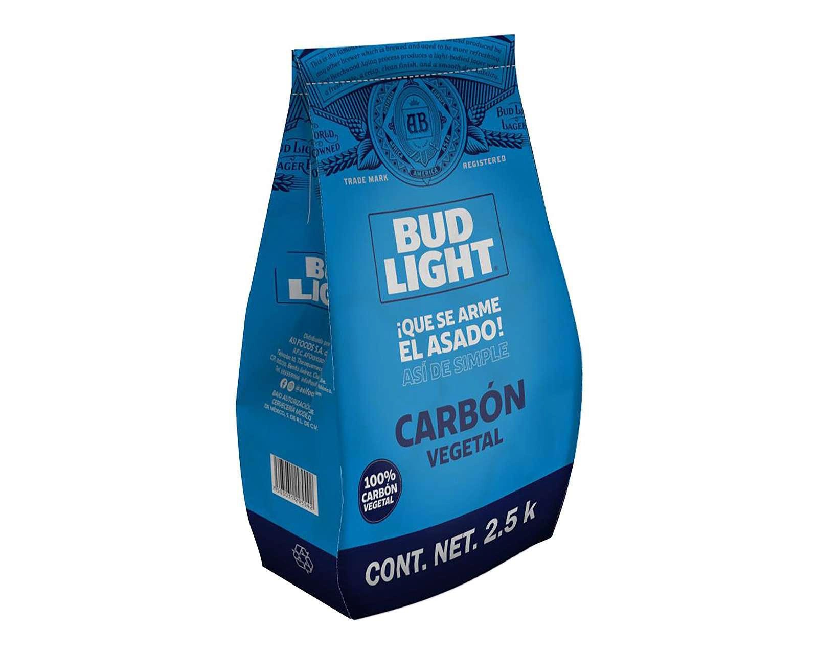 Foto 4 | Carbón Vegetal para Asar Bud Light 2.5 kg