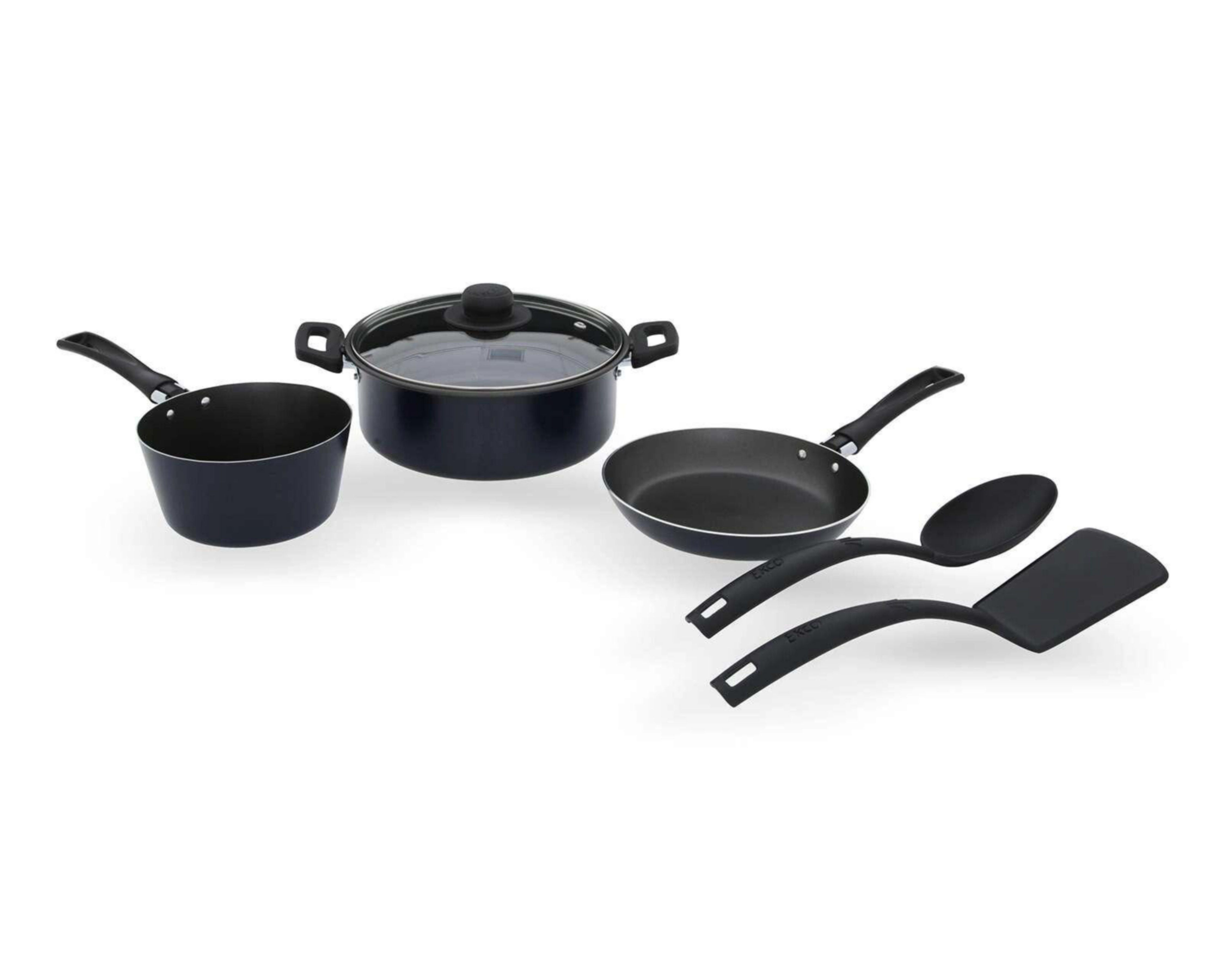 Batería de Cocina Ecko 6 Piezas de Aluminio