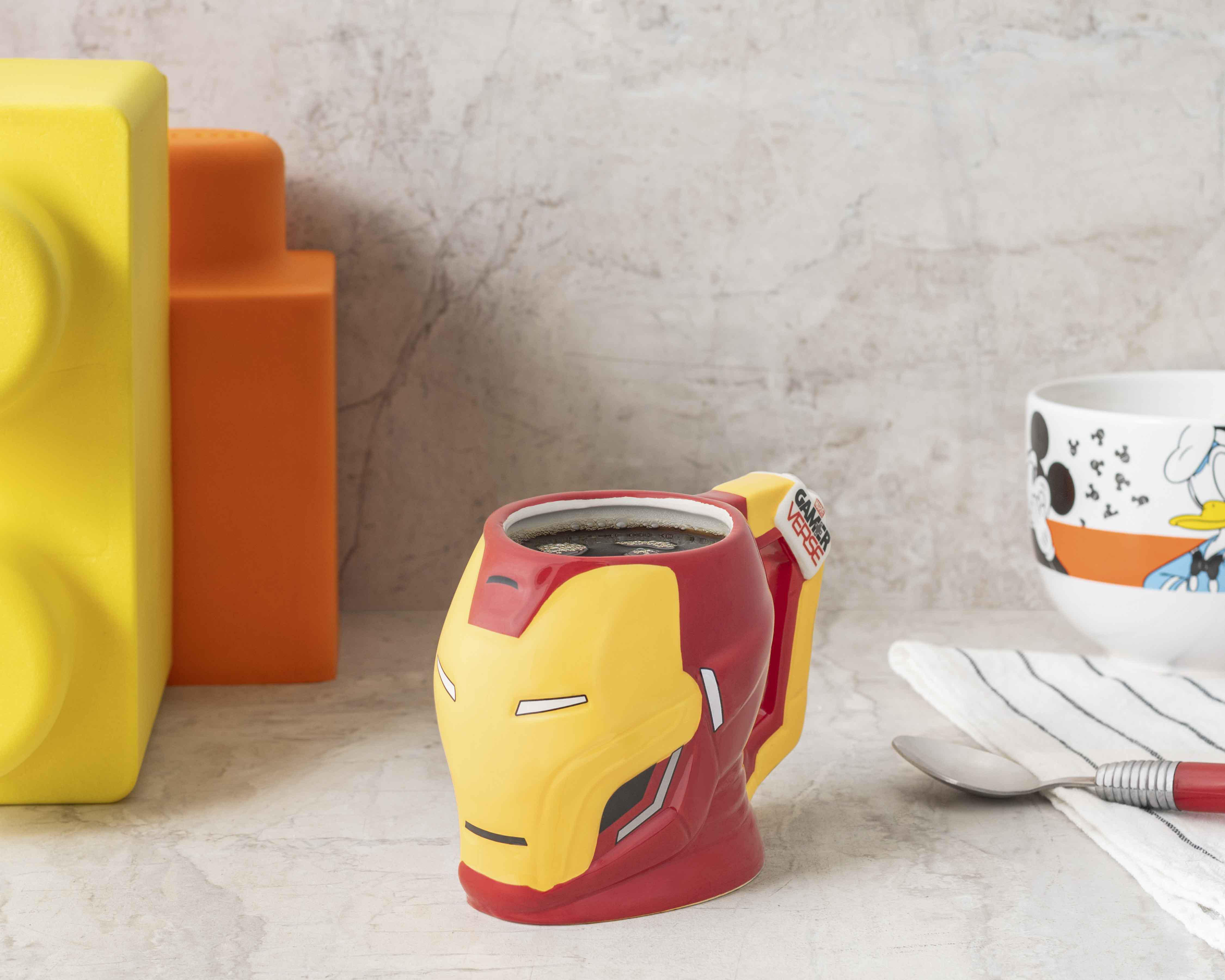 Foto 6 pulgar | Taza de Cerámica Marvel Iron Man 369 ml