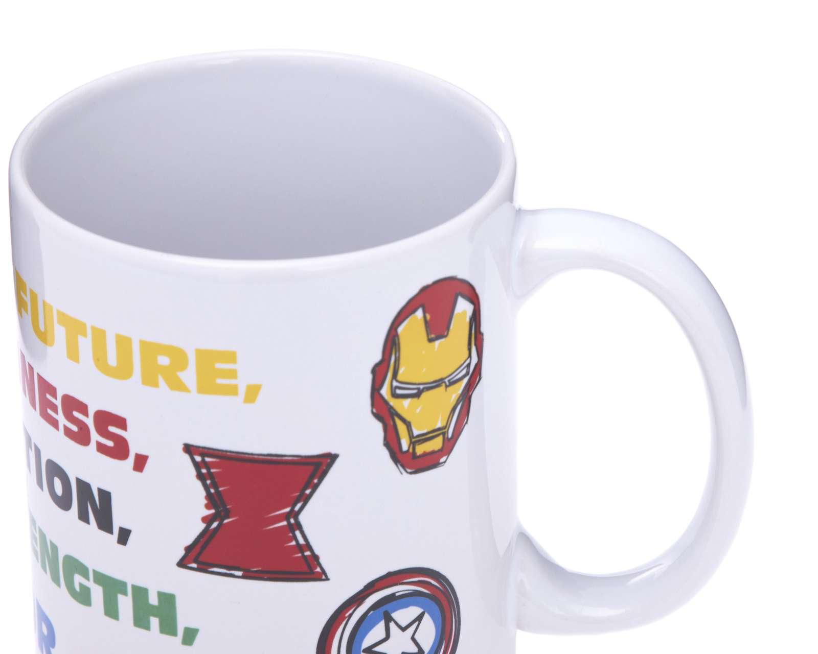 Foto 5 pulgar | Taza de Cerámica Marvel