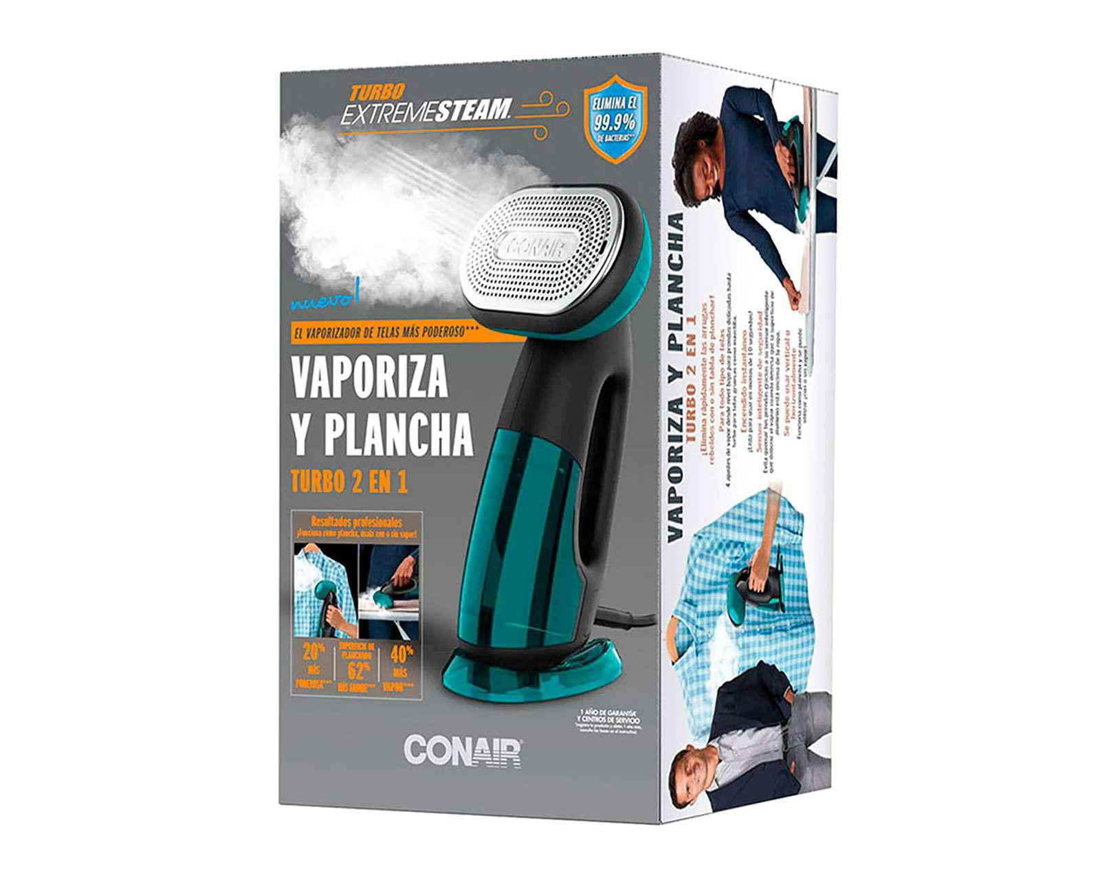 Foto 2 pulgar | Plancha de Vapor Conair 250 ml GS108ES