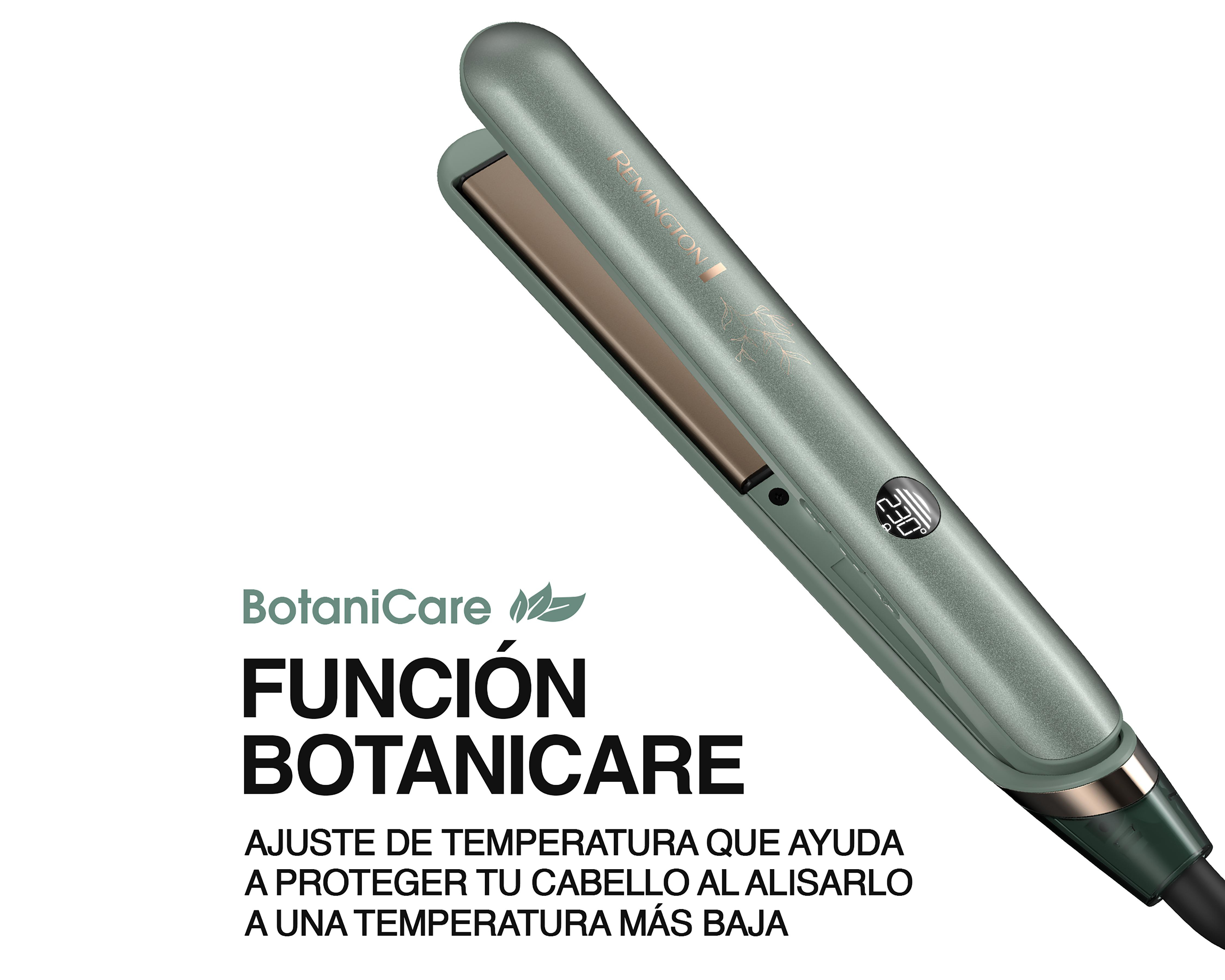 Foto 5 | Plancha de Cabello Remington Botanicals Cerámica Aloe Vera, Jojoba y Rosa Mosqueta