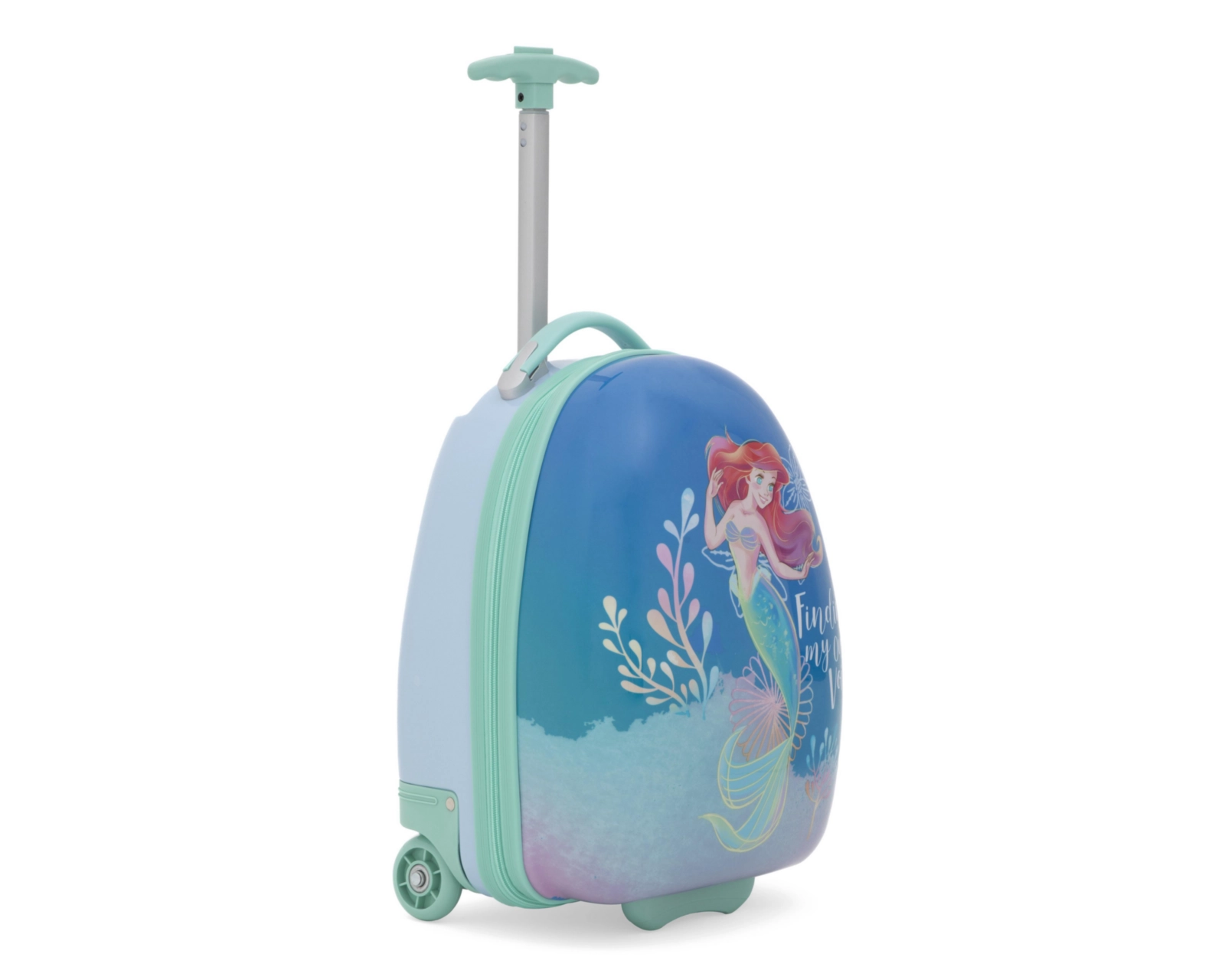 Foto 2 pulgar | Maleta con Ruedas Disney La Sirenita 18" Azul
