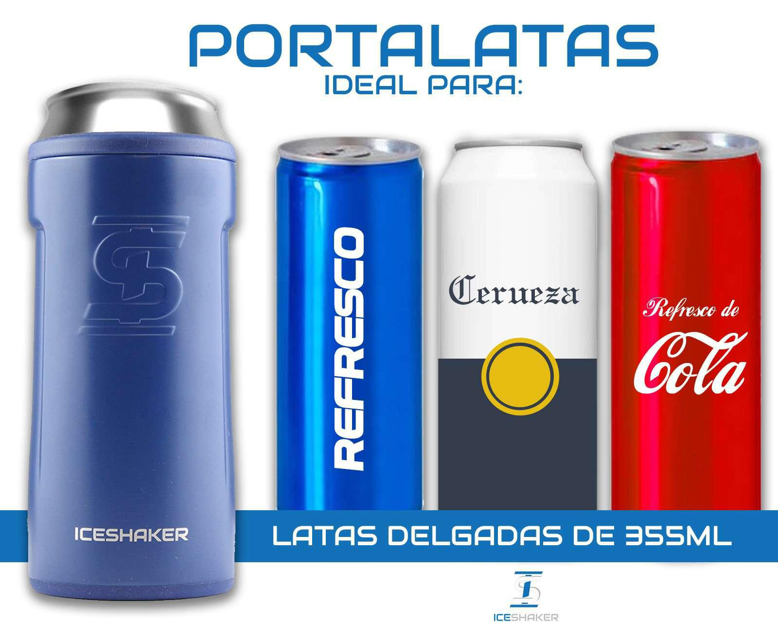 Foto 6 pulgar | Porta Latas Ice Shaker 354 ml