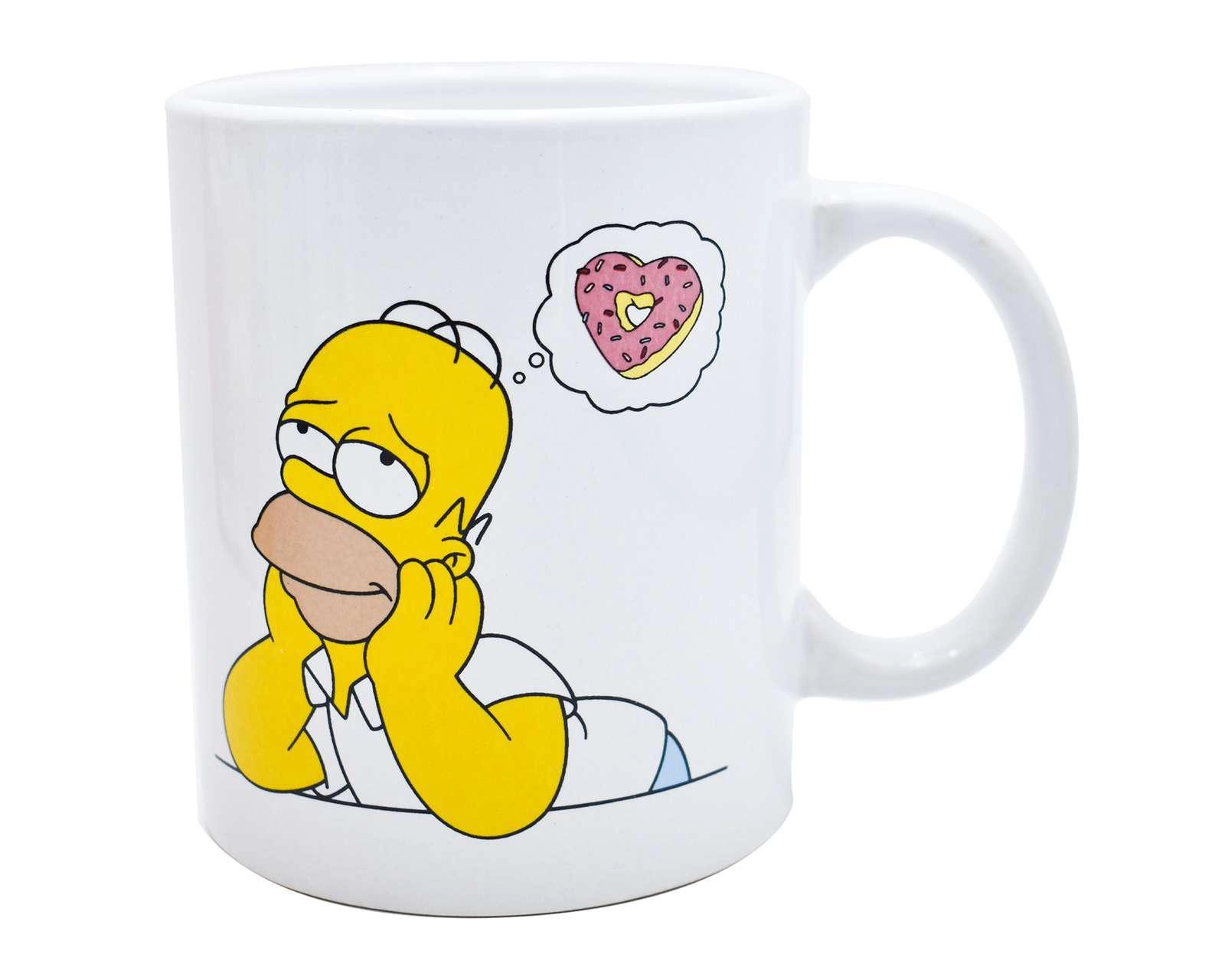 Foto 3 pulgar | Taza de Cerámica Homero Simpson 480 ml