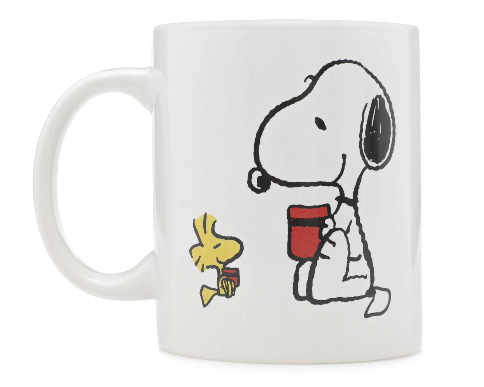 Foto 2 pulgar | Taza de Cerámica Snoopy 480 ml