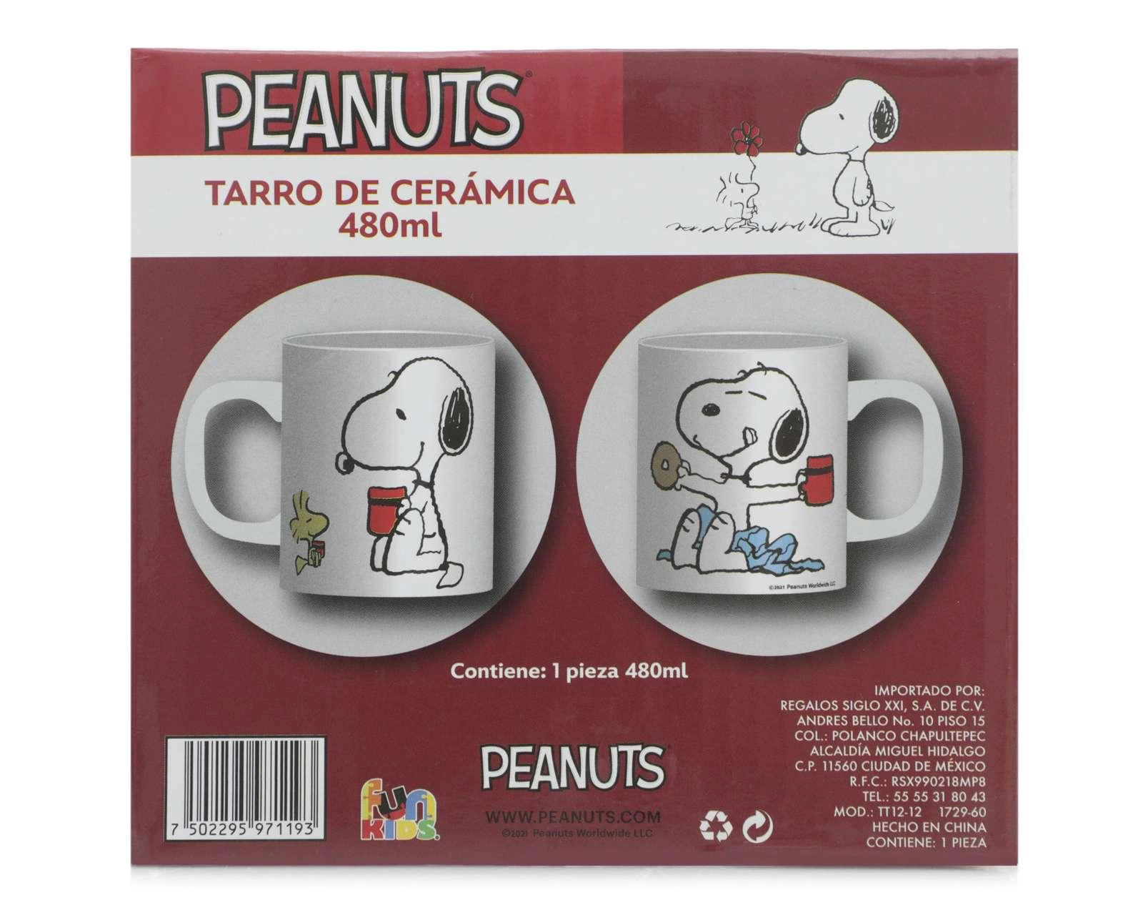 Foto 6 pulgar | Taza de Cerámica Snoopy 480 ml