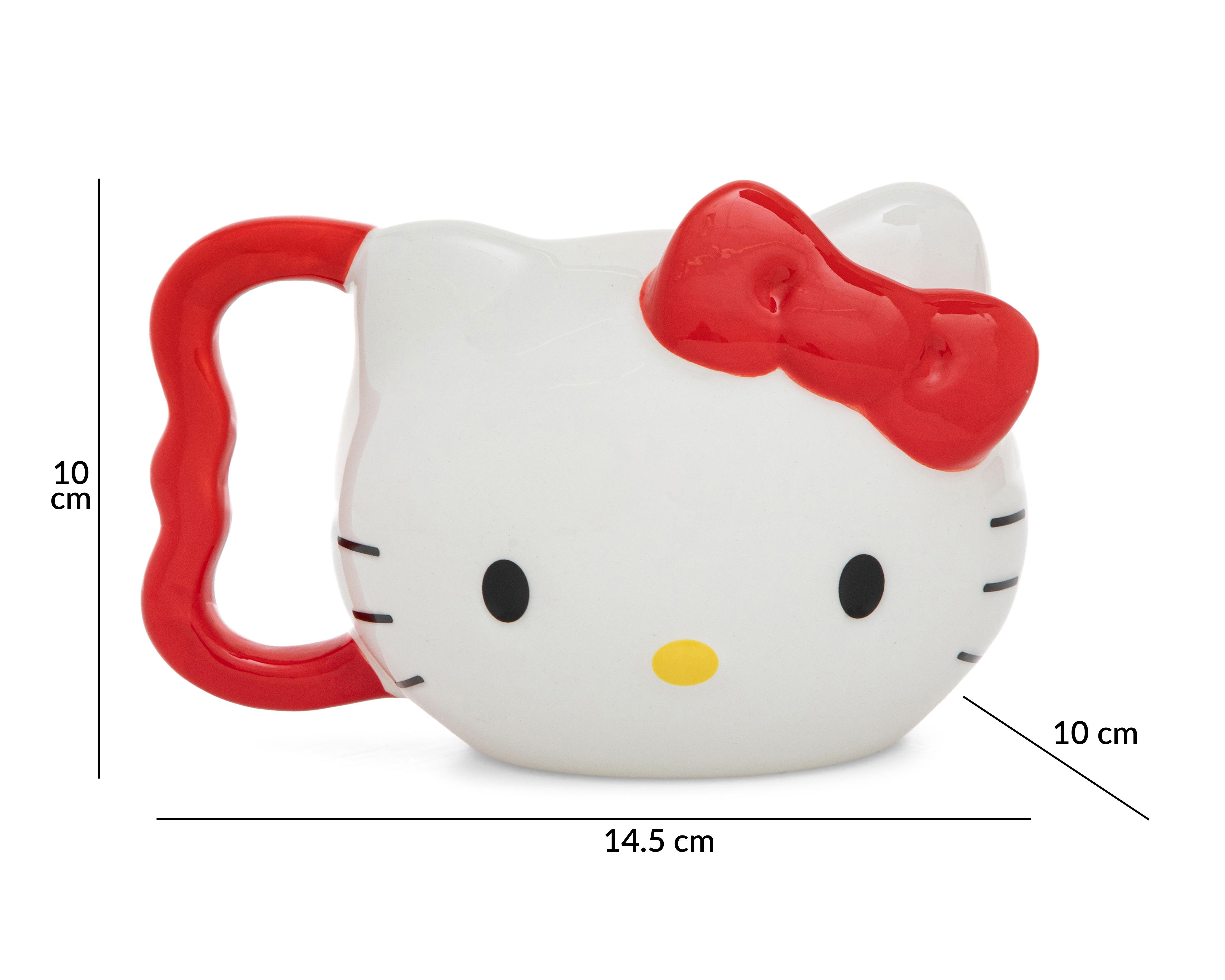 Foto 5 pulgar | Taza de Cerámica Hello Kitty Sanrio 354 ml