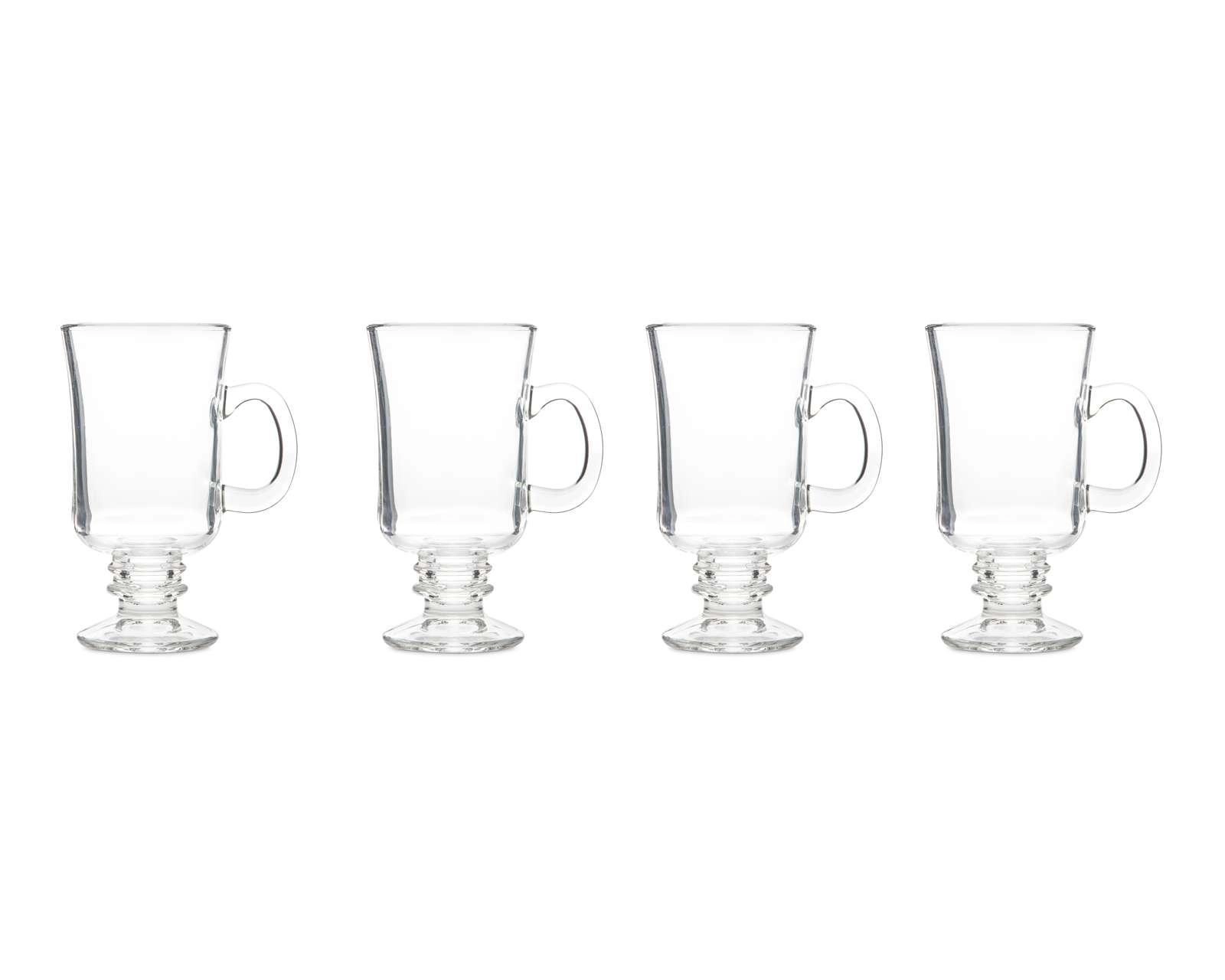 Tazas de Vidrio Top Choice 4 Piezas $199