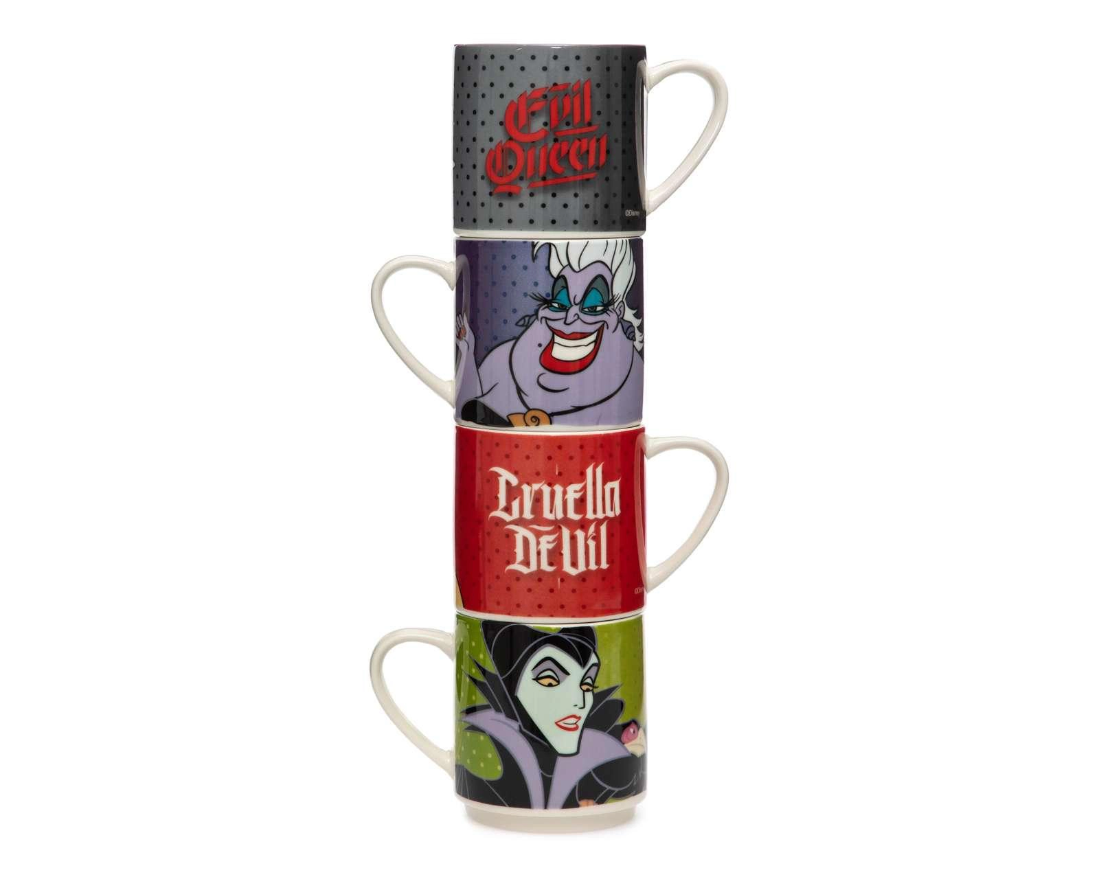 Taza de Cerámica Disney 4 Piezas