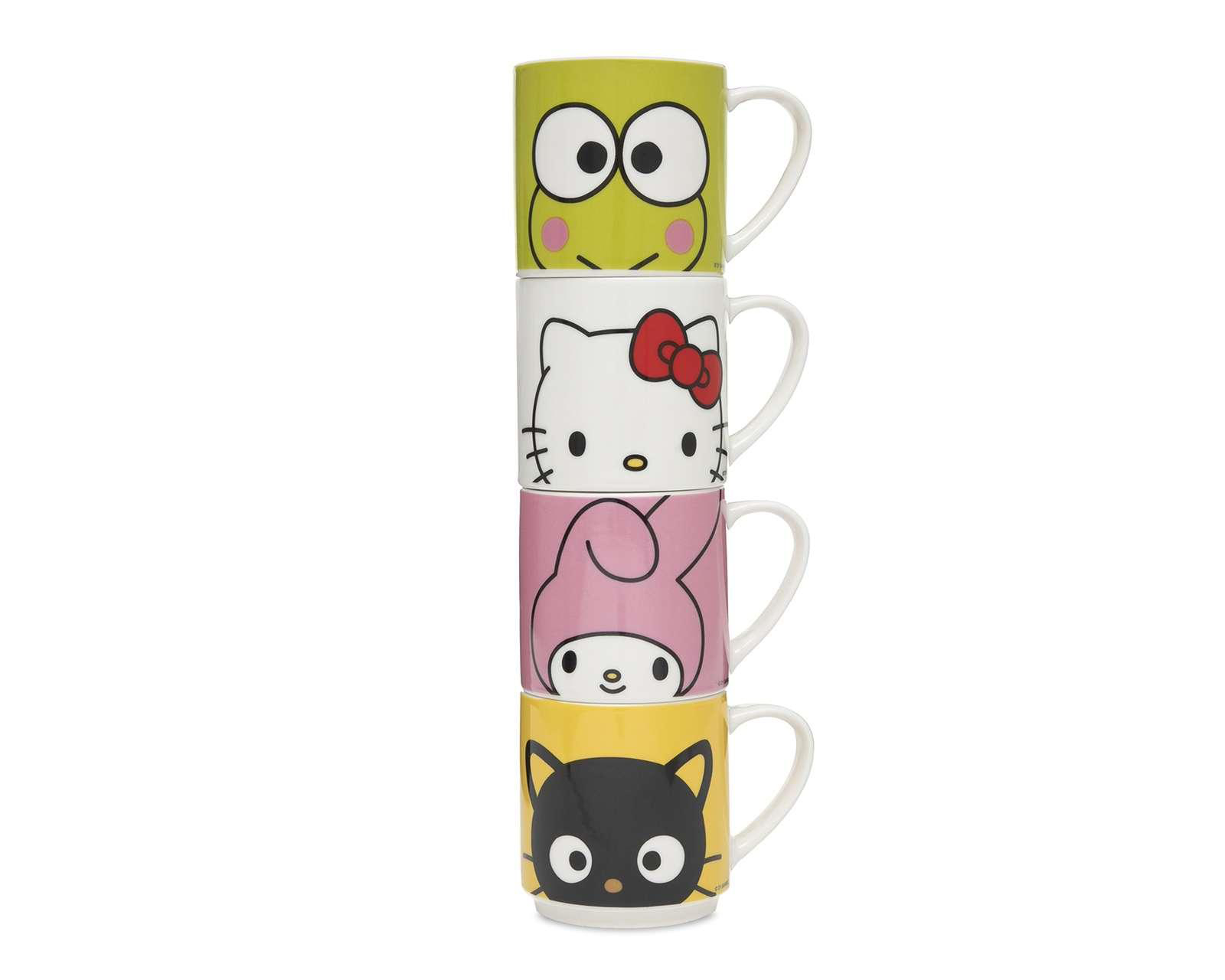 Foto 2 pulgar | Taza de Cerámica Sanrio 4 Piezas