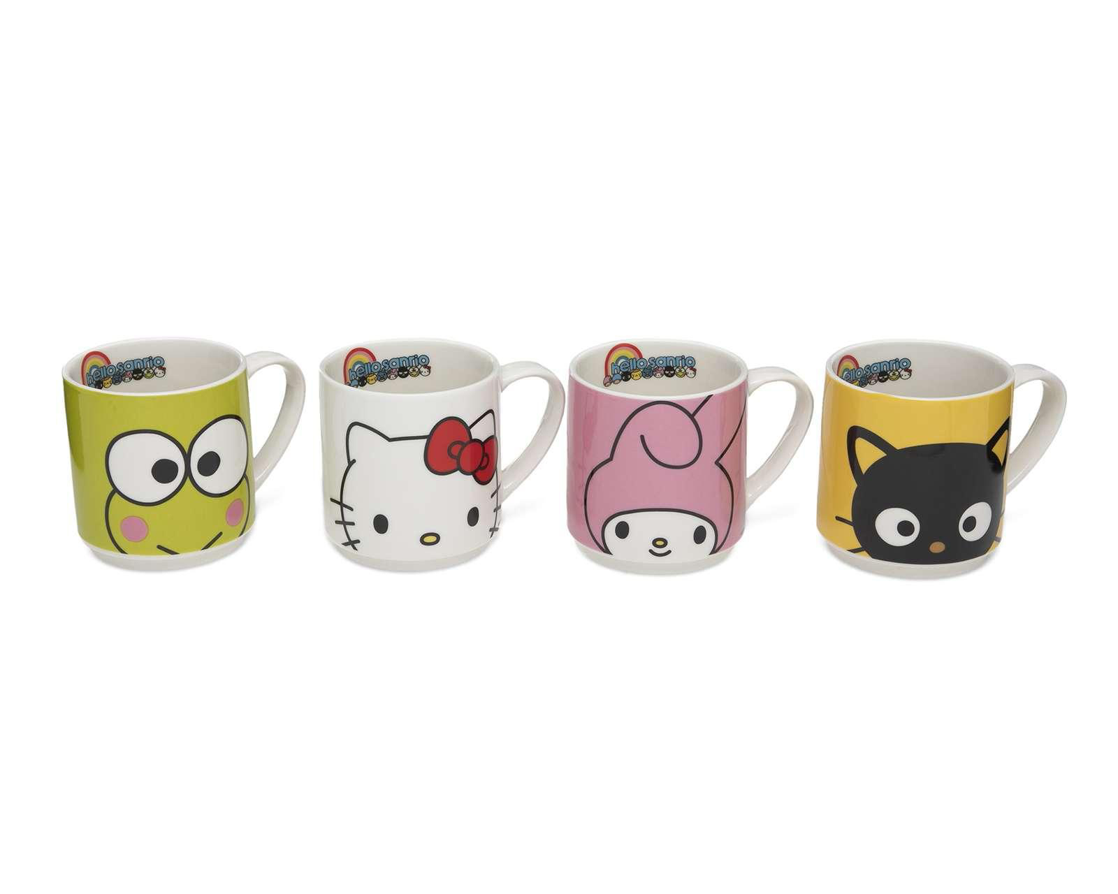 Foto 3 pulgar | Taza de Cerámica Sanrio 4 Piezas