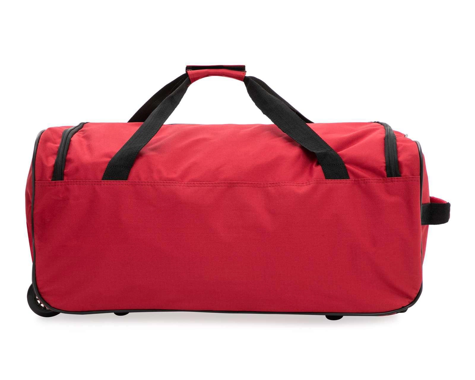Foto 4 pulgar | Maleta con Ruedas American Traveler Roja