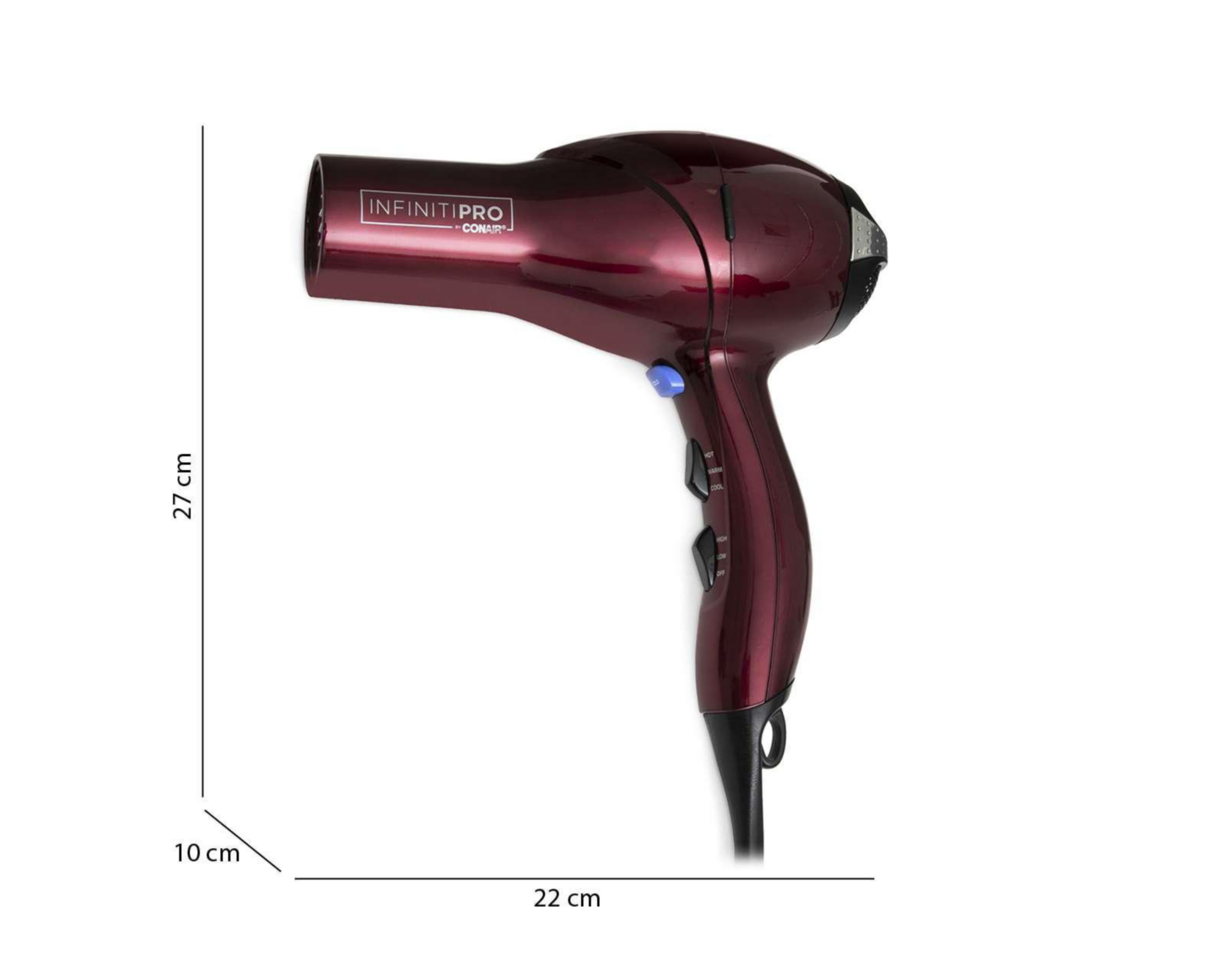 Foto 7 | Secadora de Cabello Conair 259BDES de Iones