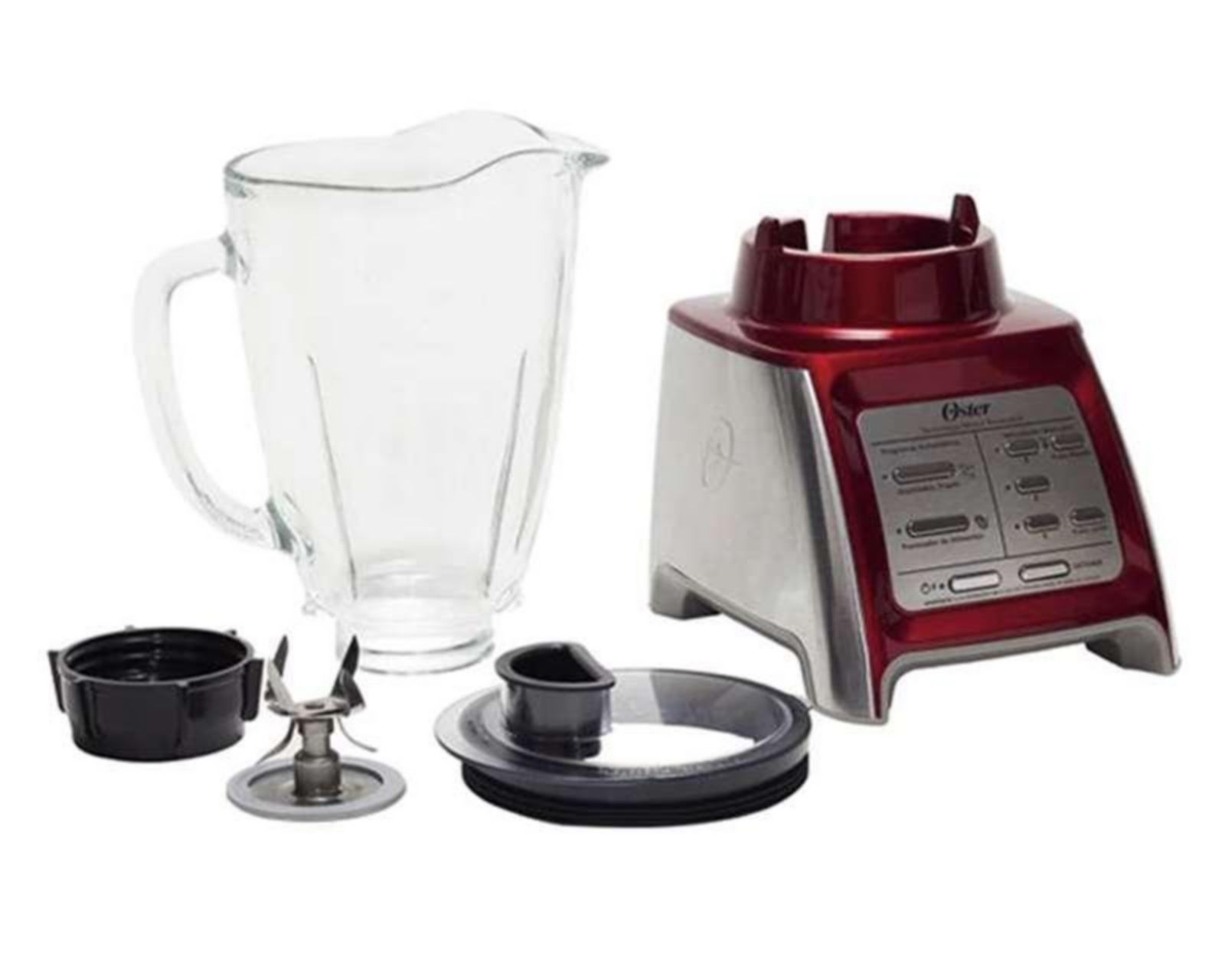 Foto 4 | Licuadora Oster Reversible 6 Velocidades Vaso de Vidrio