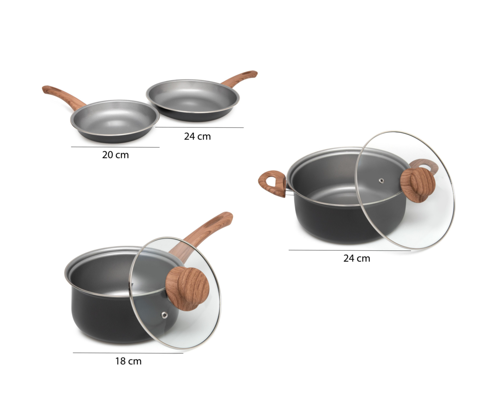 Foto 6 | Batería de Cocina Alpine CUI 6 Piezas de Carbón Steel