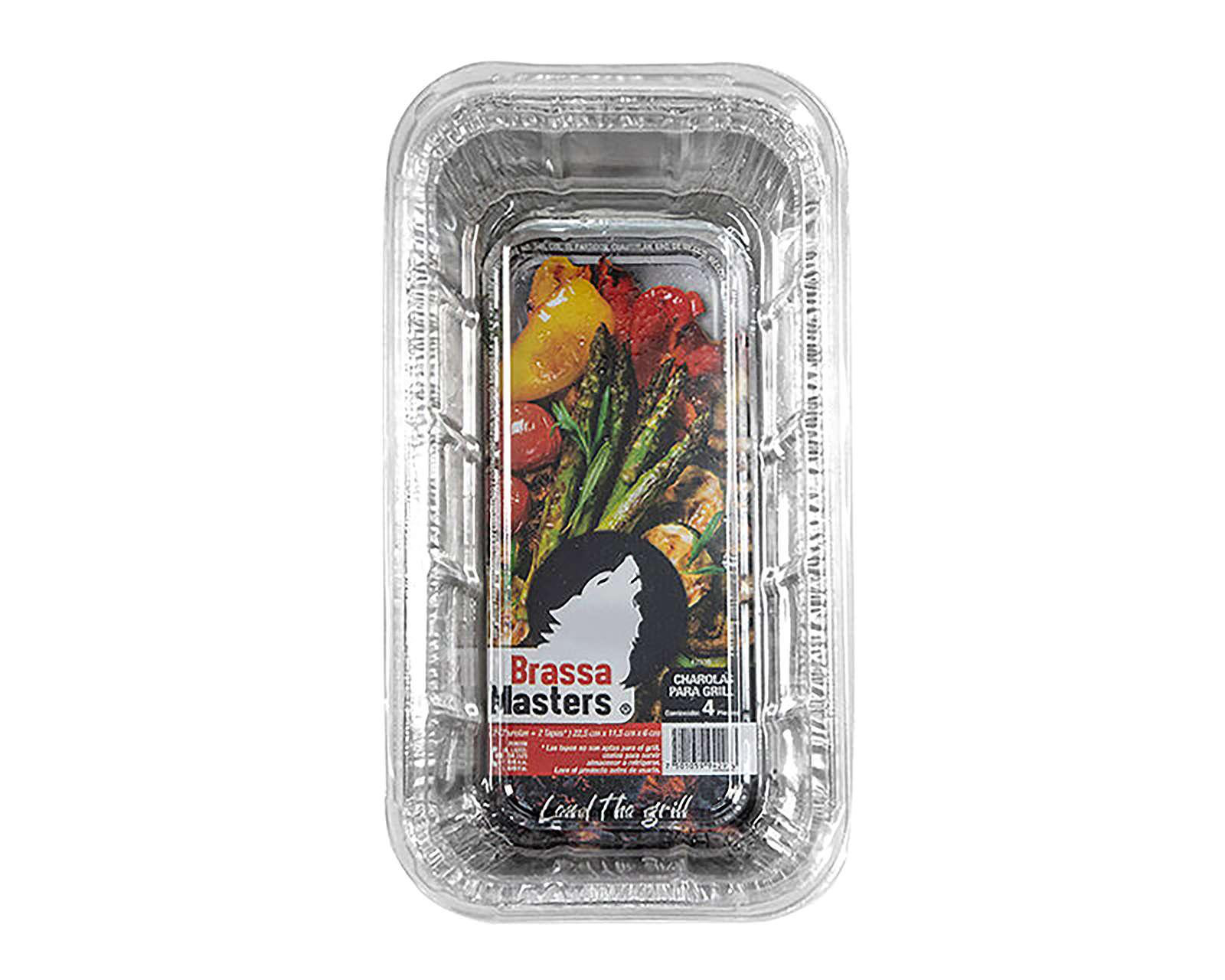 Charola de Aluminio Brassa 2 Piezas $69