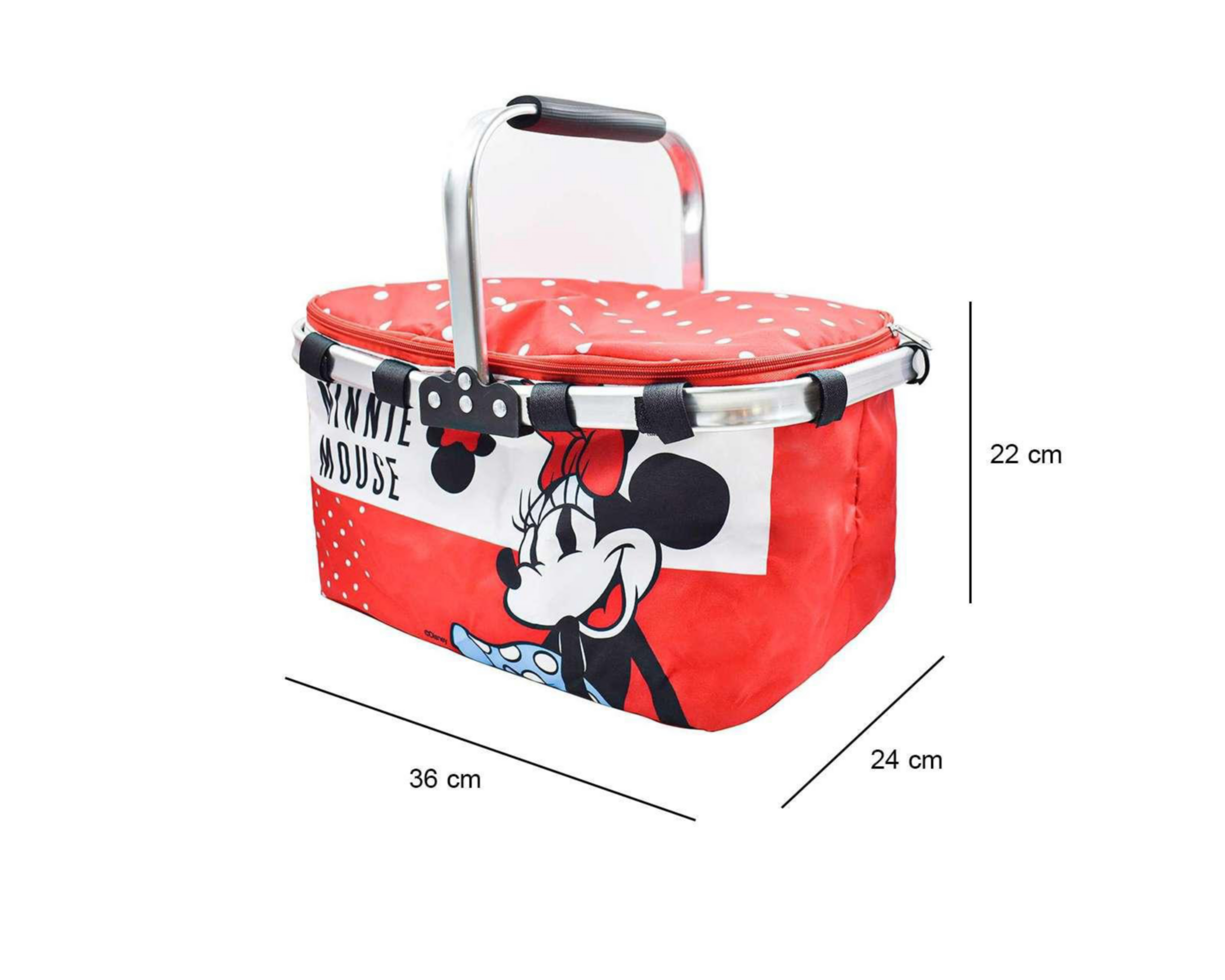 Foto 8 pulgar | Lonchera Fun Kids Tipo Canasta 28 L