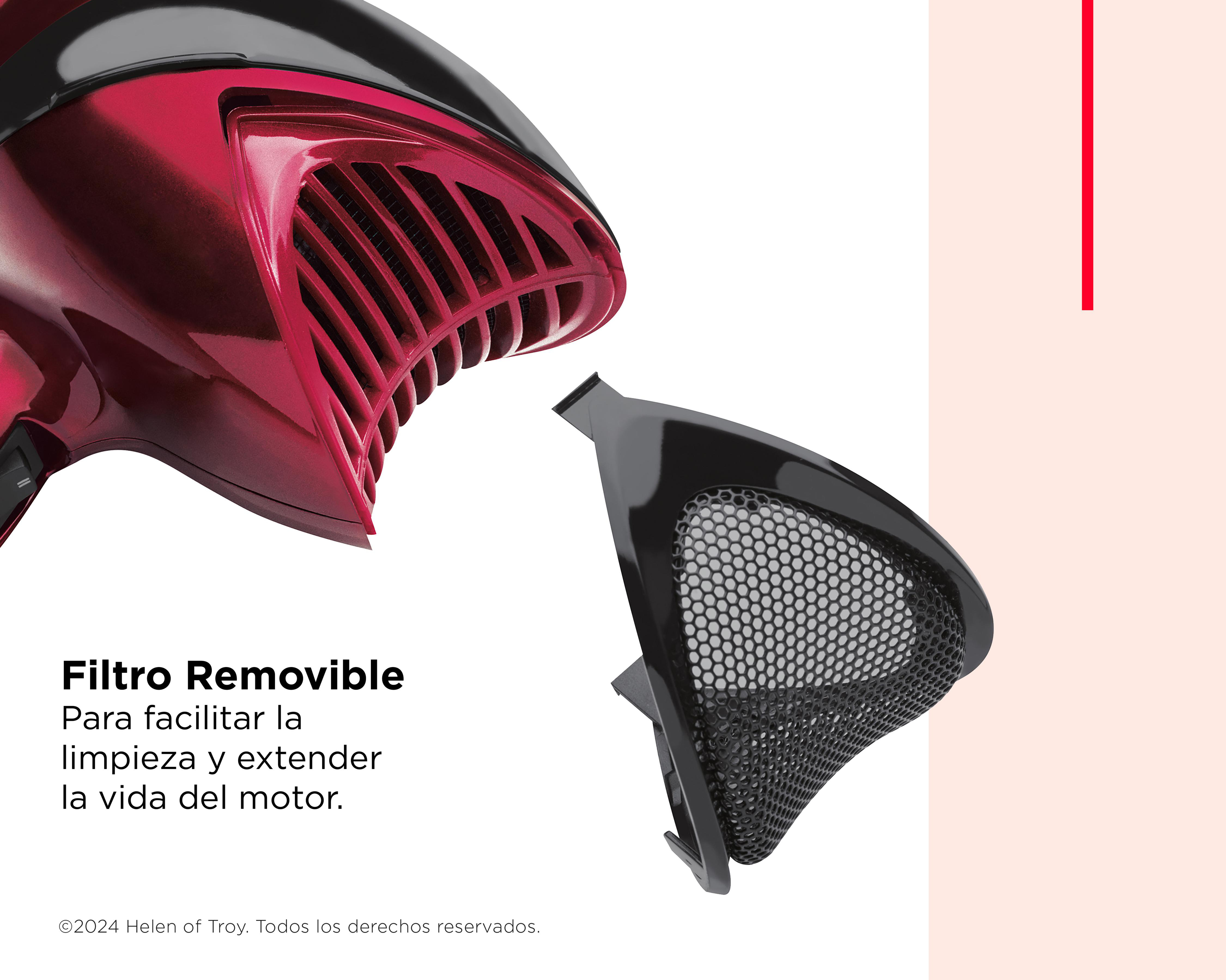 Foto 7 pulgar | Secadora de Cabello Revlon Volumzer Turbo 2 Velocidades