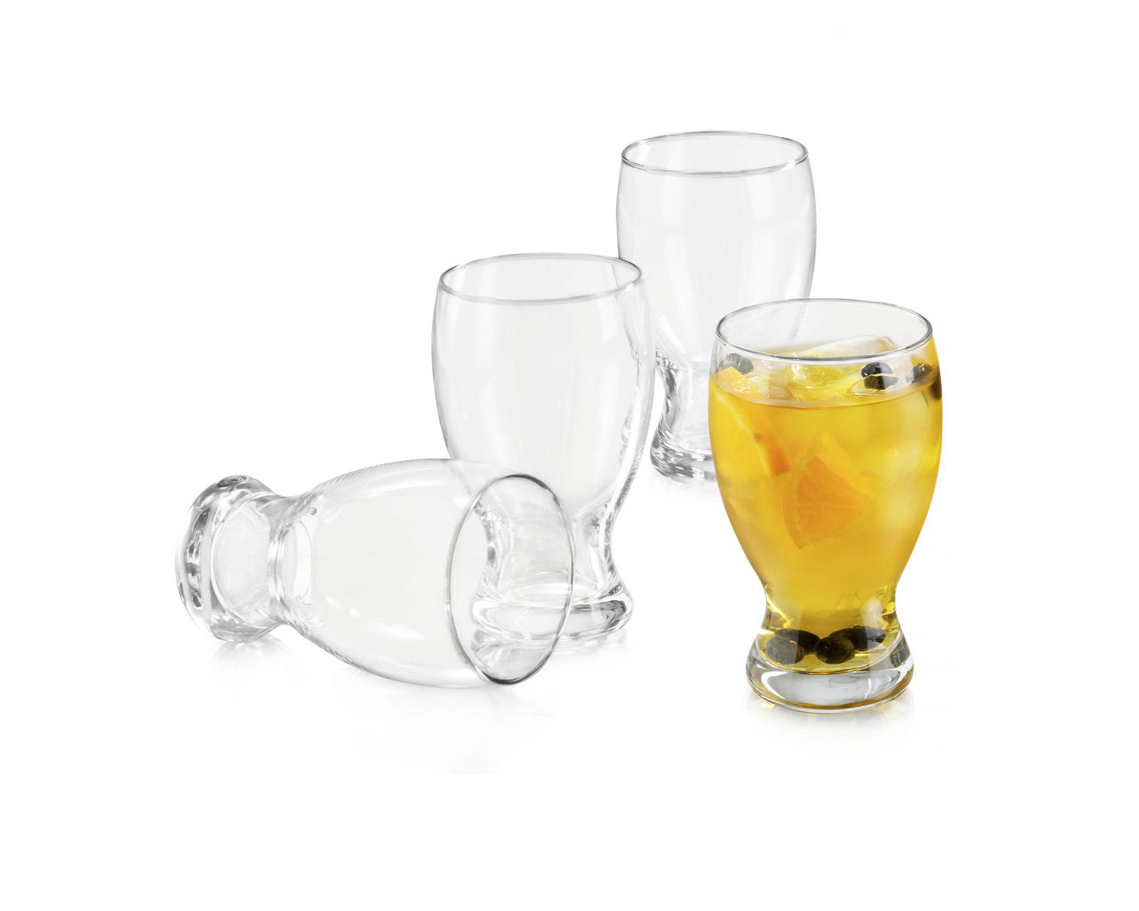 Foto 4 | Vaso de Vidrio Crisa 5 Piezas