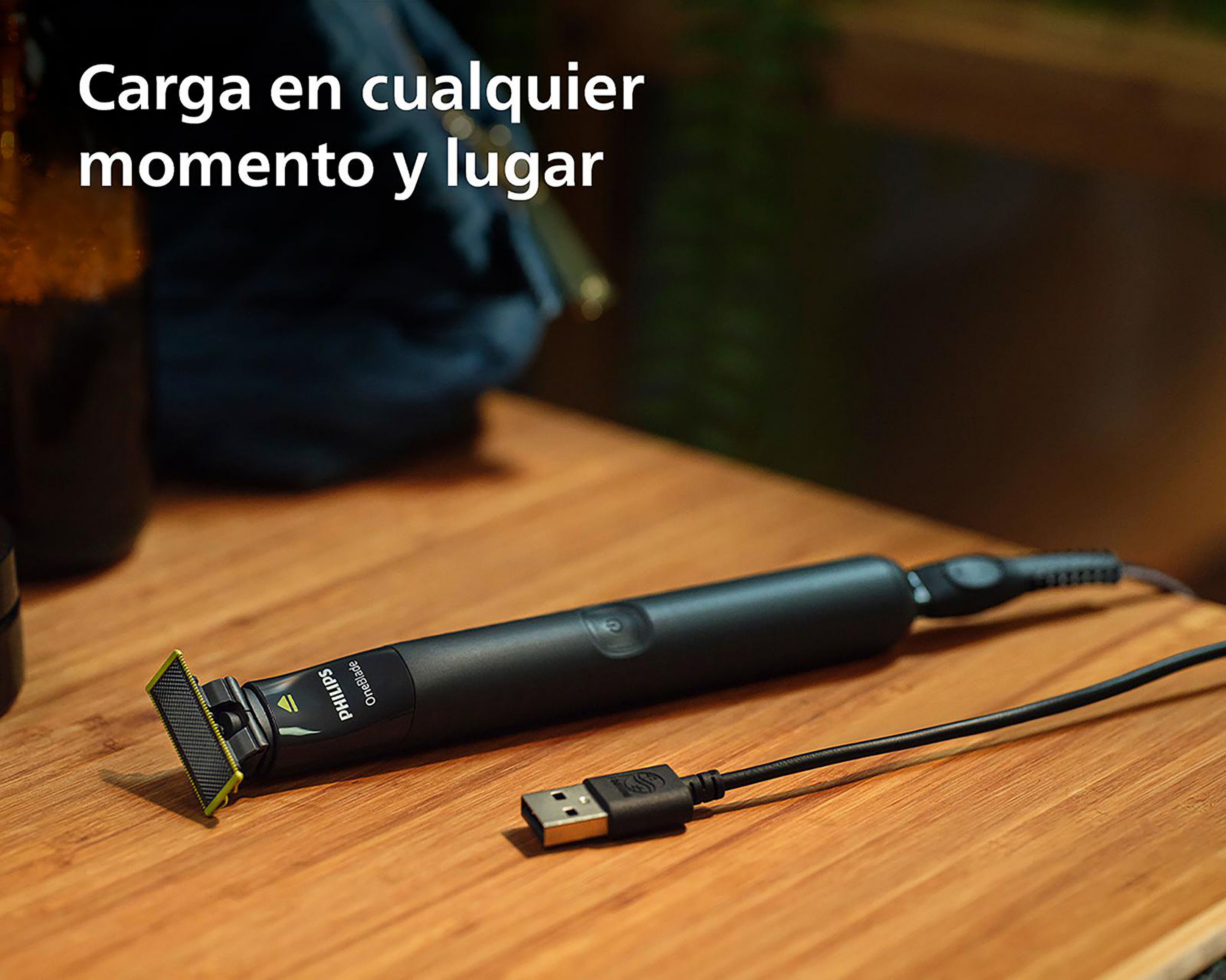 Foto 5 | Recortadora Philips One Blade Batería Recargable