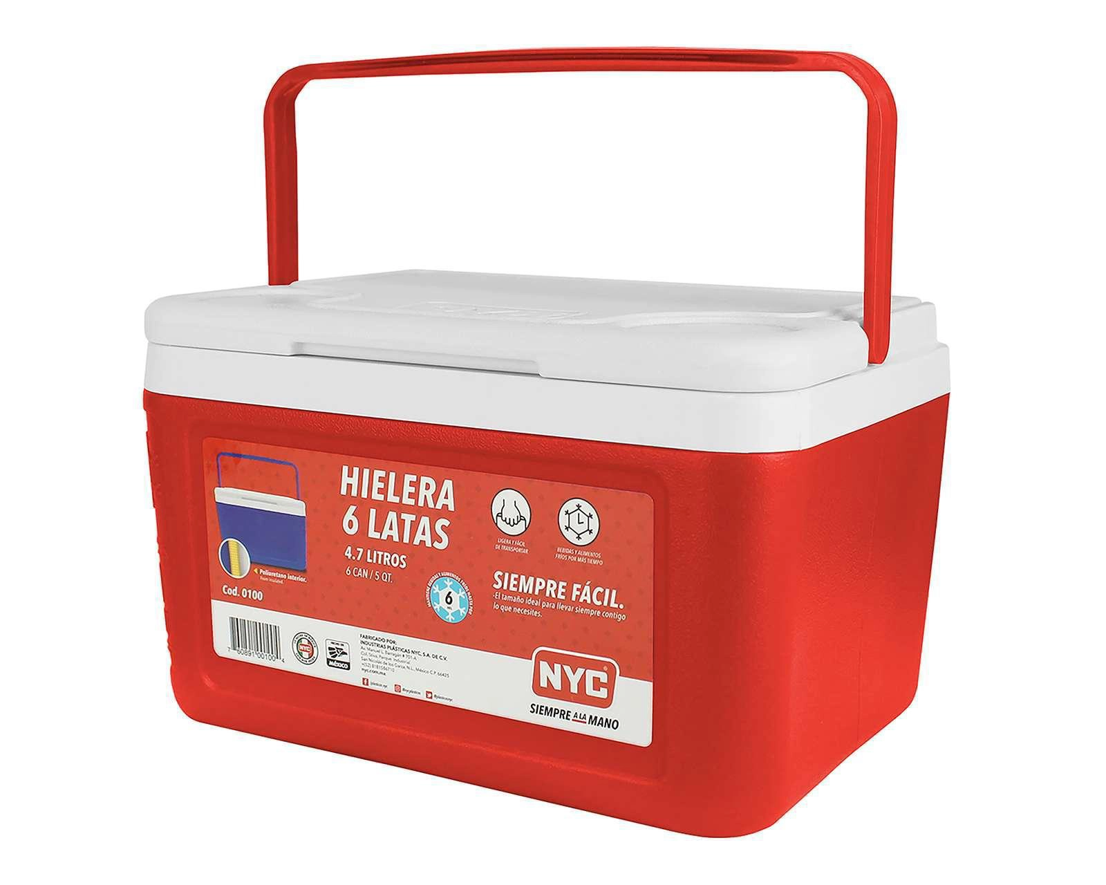 Foto 4 pulgar | Hielera NYC 4.7 L