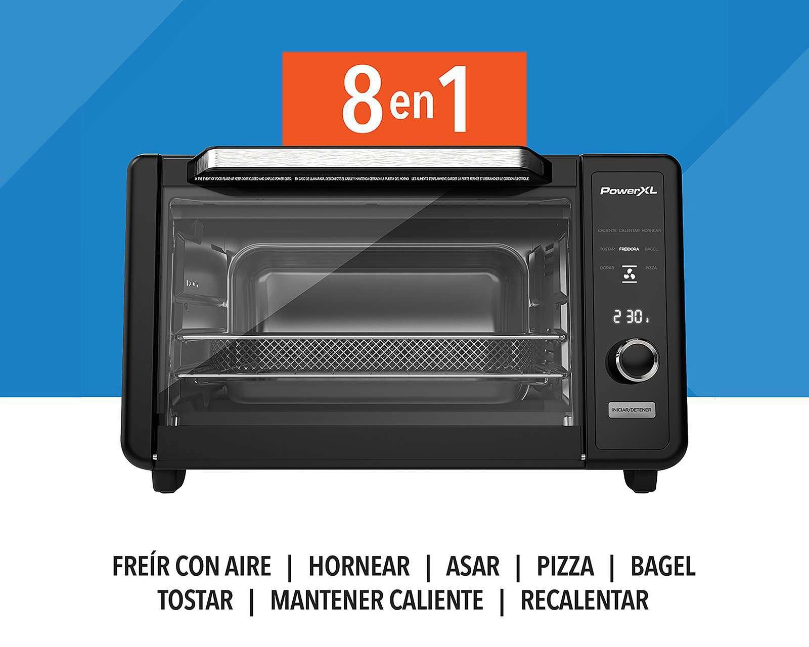 Foto 6 pulgar | Horno y Freidora de Aire PowerXL Crisp ´N Bake 22 L