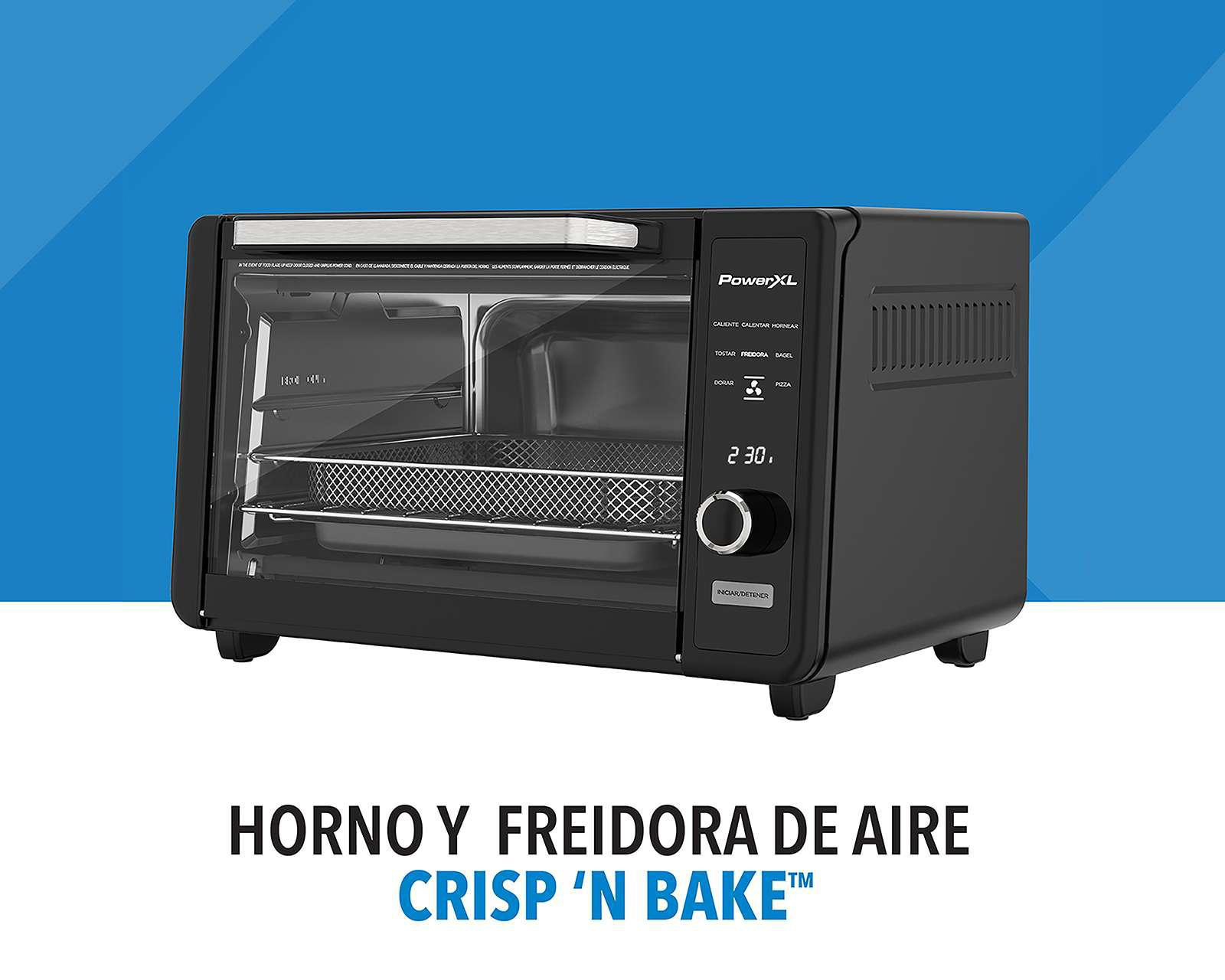 Foto 8 pulgar | Horno y Freidora de Aire PowerXL Crisp ´N Bake 22 L