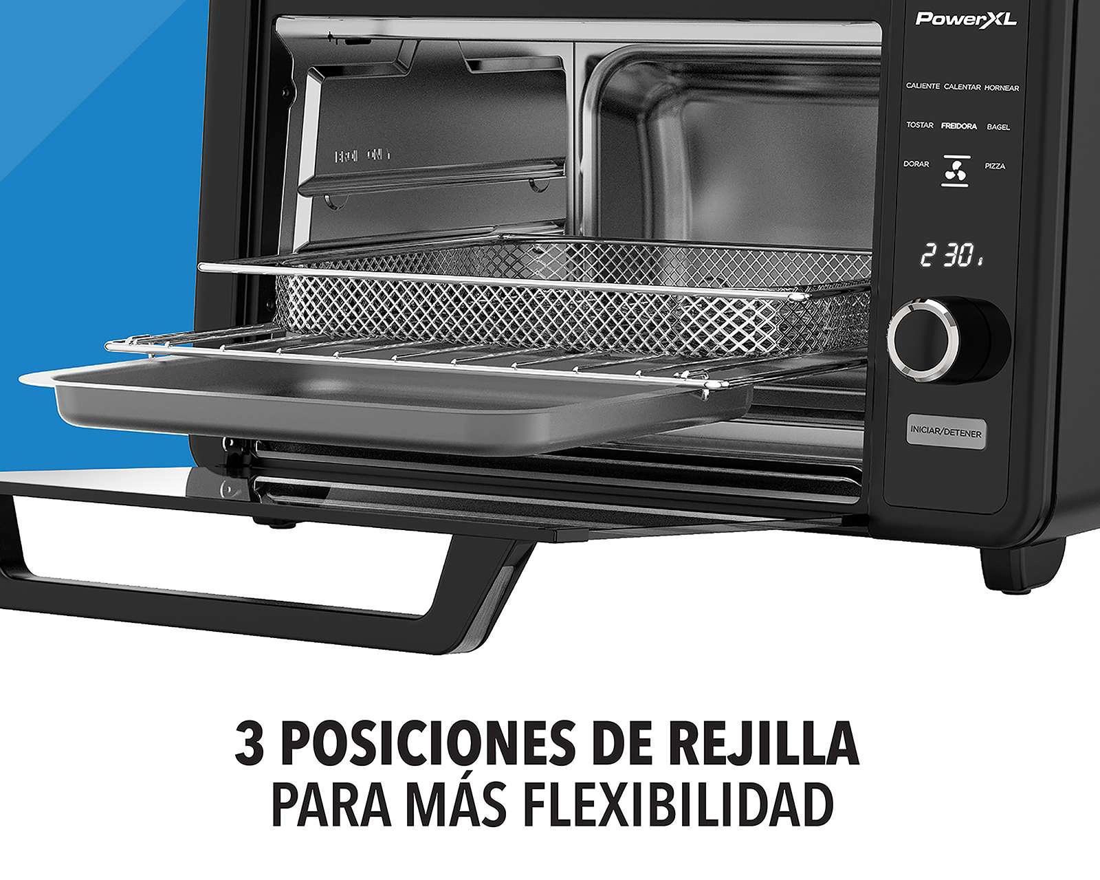 Foto 10 pulgar | Horno y Freidora de Aire PowerXL Crisp ´N Bake 22 L