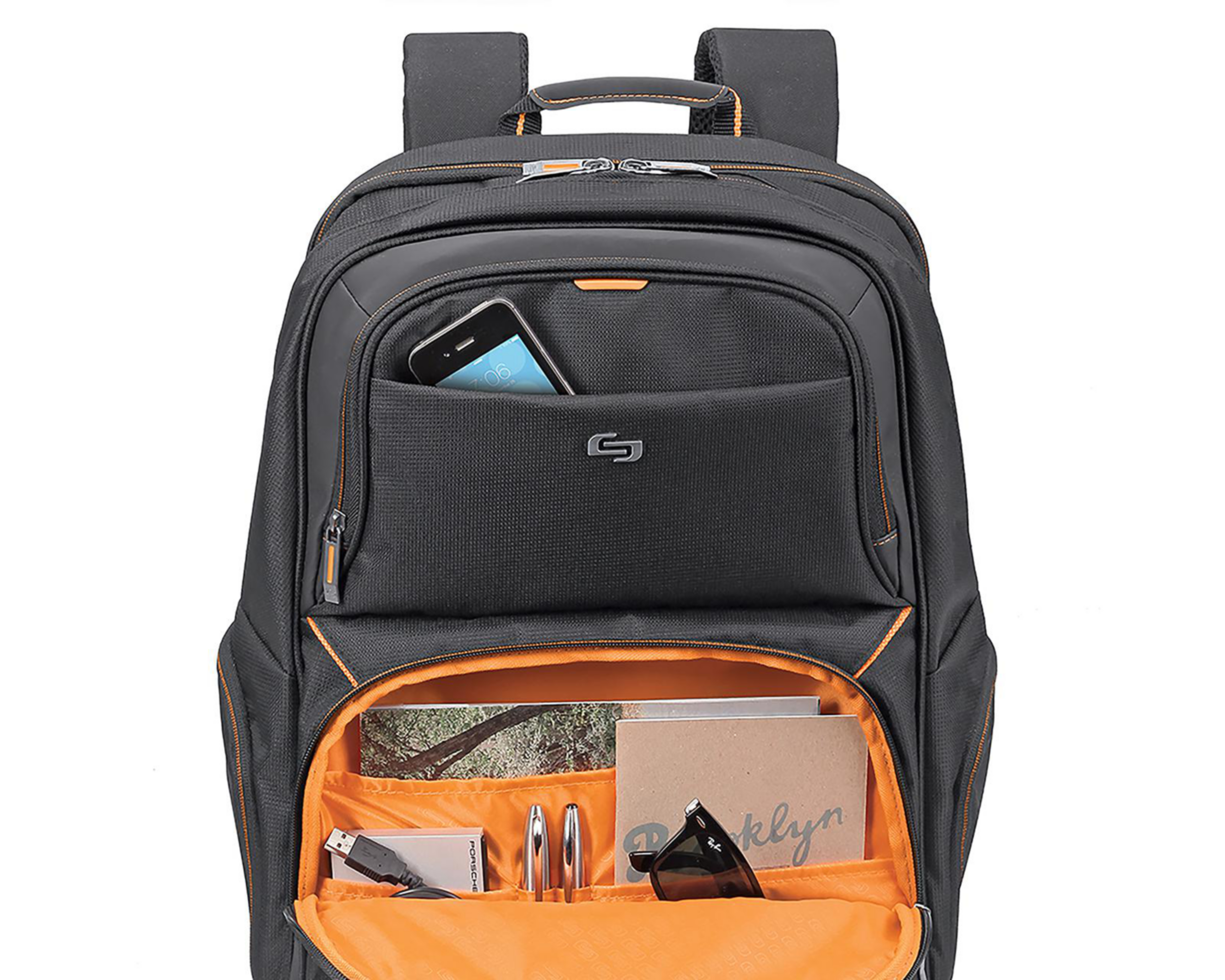 Foto 10 | Mochila para Laptop Solo UBN701-4 Negra