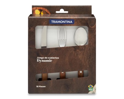 Foto 6 | Juego de Cubiertos Tramontina 18 Piezas