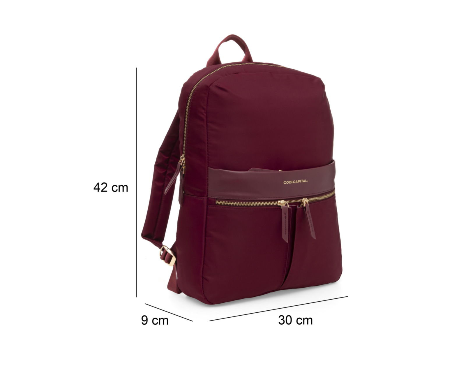 Foto 7 | Mochila para Laptop Cool Capital 15" Brisbane Tinto