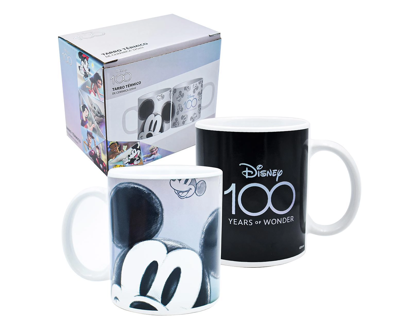 Foto 2 pulgar | Taza Térmica de Cerámica Disney Mickey Mouse 325 ml