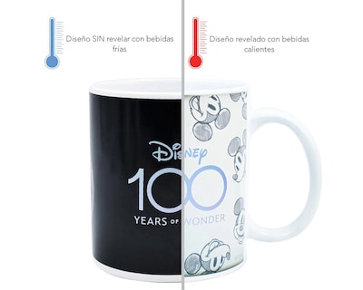 Foto 4 | Taza Térmica de Cerámica Disney Mickey Mouse 325 ml