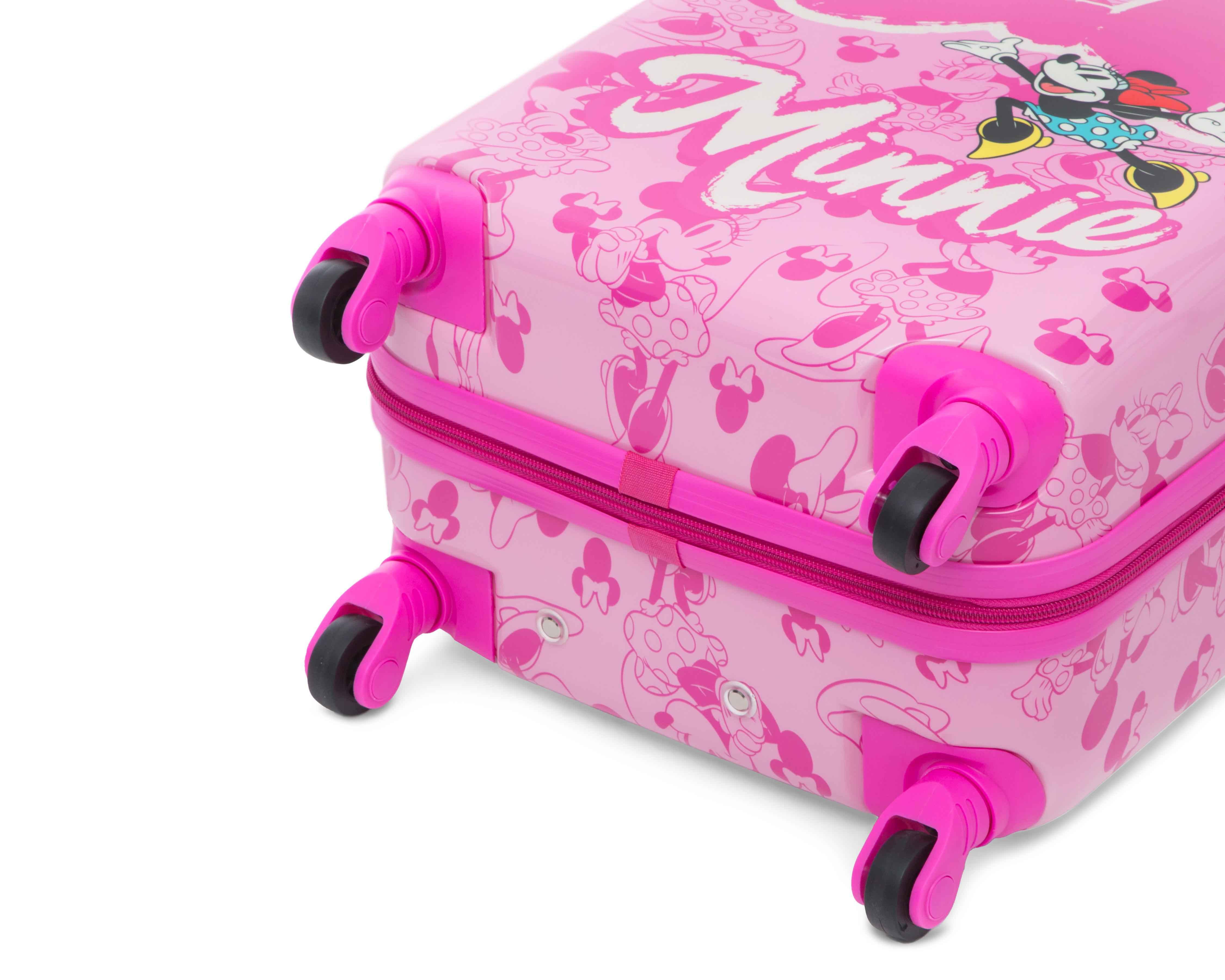 Foto 6 | Maleta con Ruedas Minnie Big Bow 21" Rosa