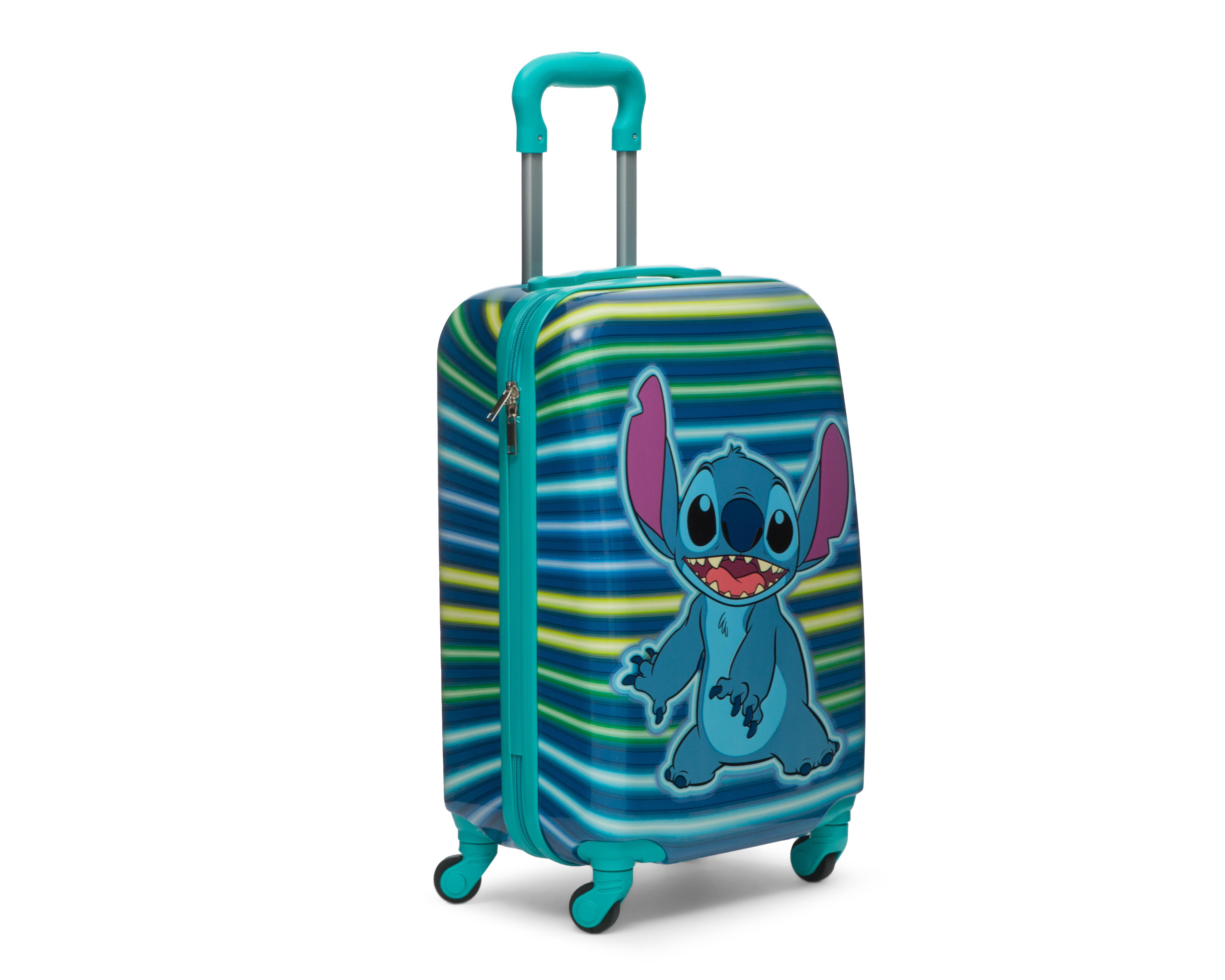 Maleta con Ruedas Stitch 21" Azul