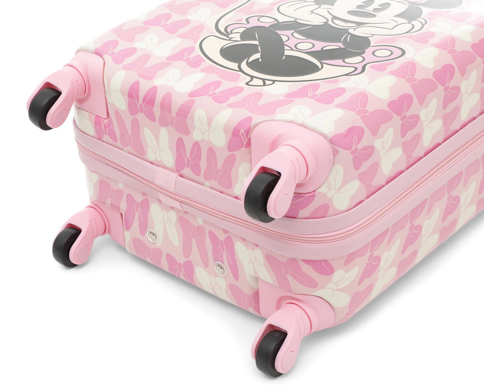 Foto 7 pulgar | Maleta con Ruedas Minnie Bows 21" Rosa