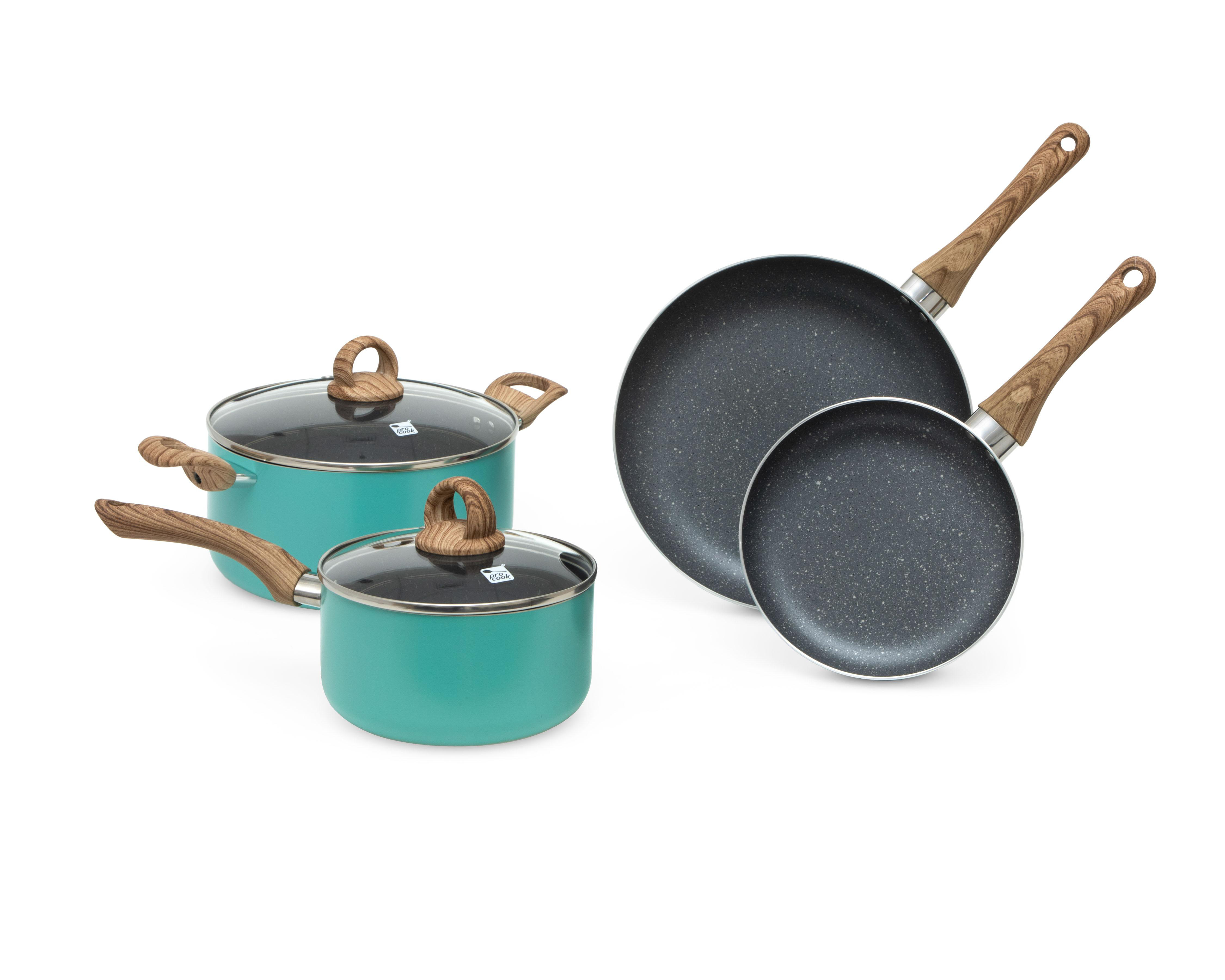 Batería de Cocina Procook 4 Piezas de Aluminio