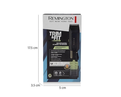 Foto 8 | Recortadora de Barba y de Detalles Trim&Fit™ Kit todo en 1 Remington Almacenamiento Integrado RG033A-110F