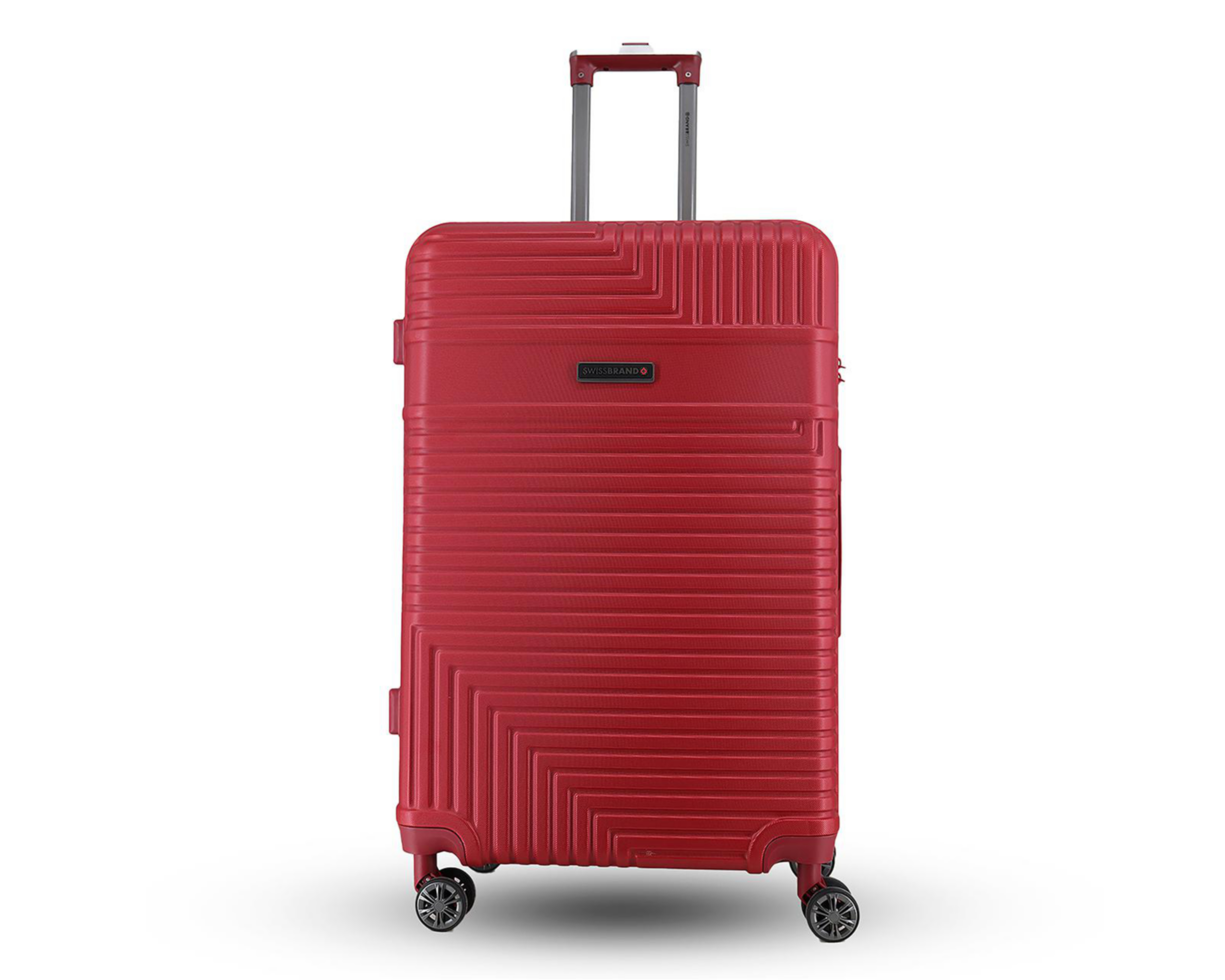 Foto 2 pulgar | Maleta con Ruedas Swissbrand 28" Roja