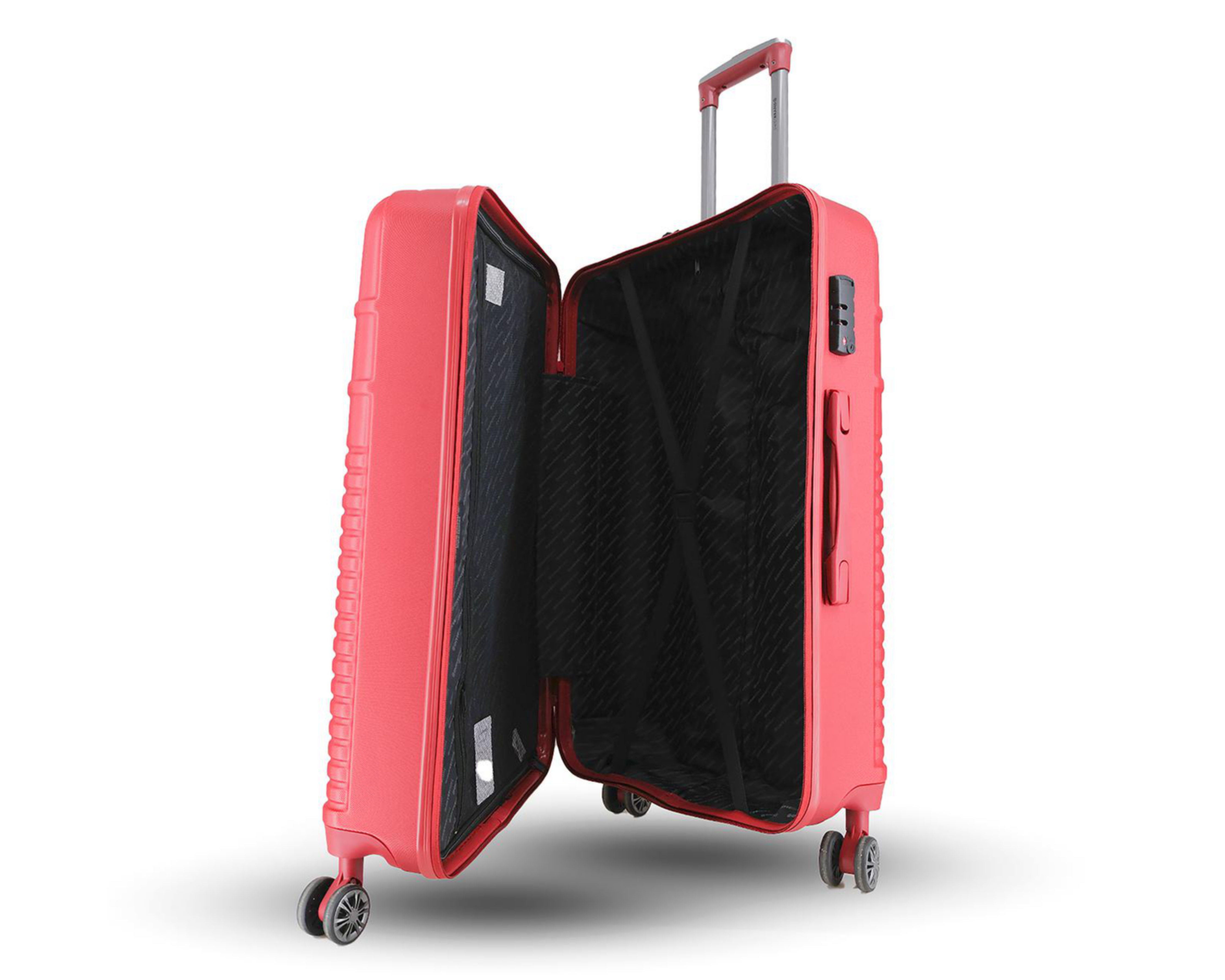 Foto 6 pulgar | Maleta con Ruedas Swissbrand 28" Roja