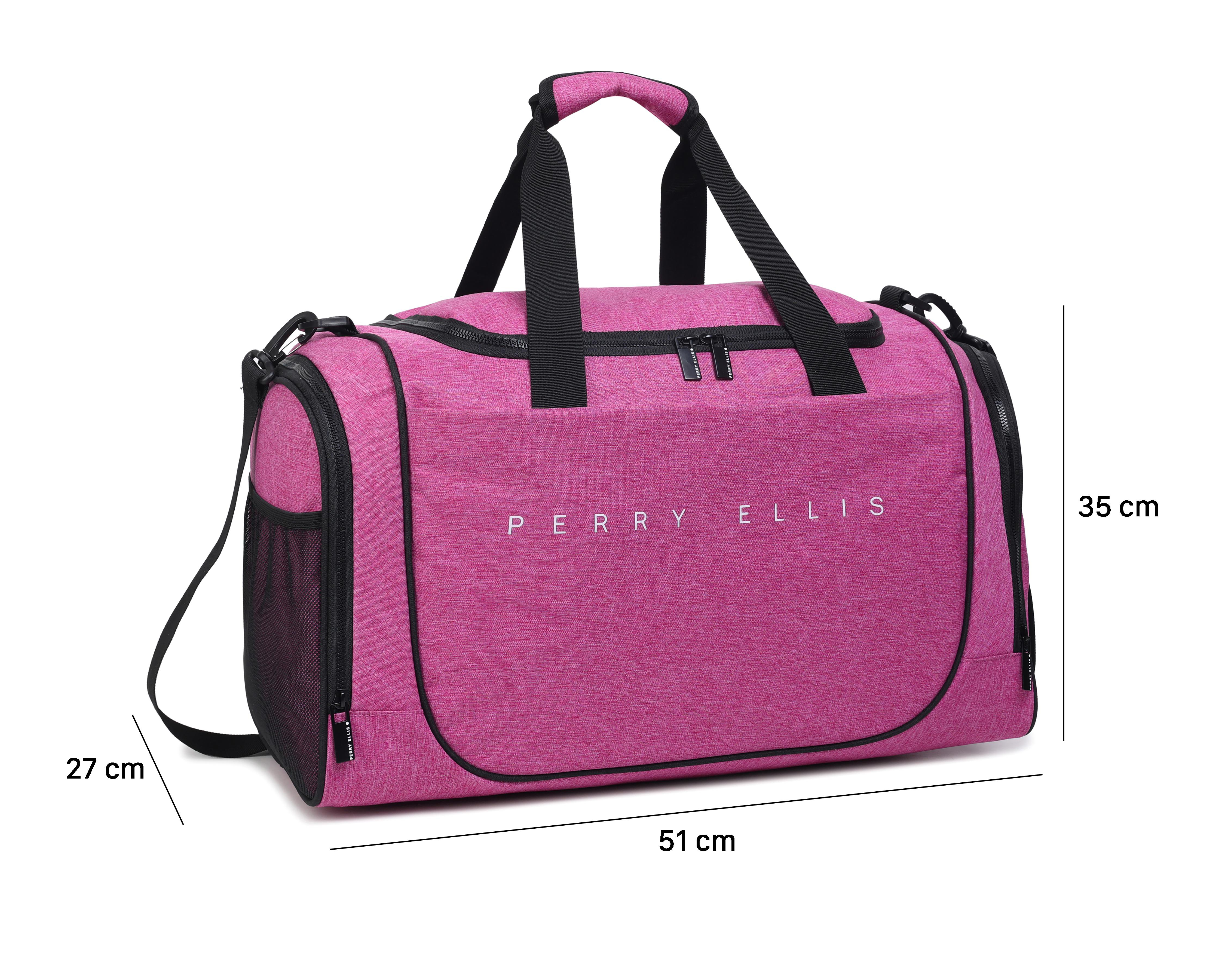 Foto 6 pulgar | Maleta Deportiva Perry Ellis 20 Pulgadas Rosa