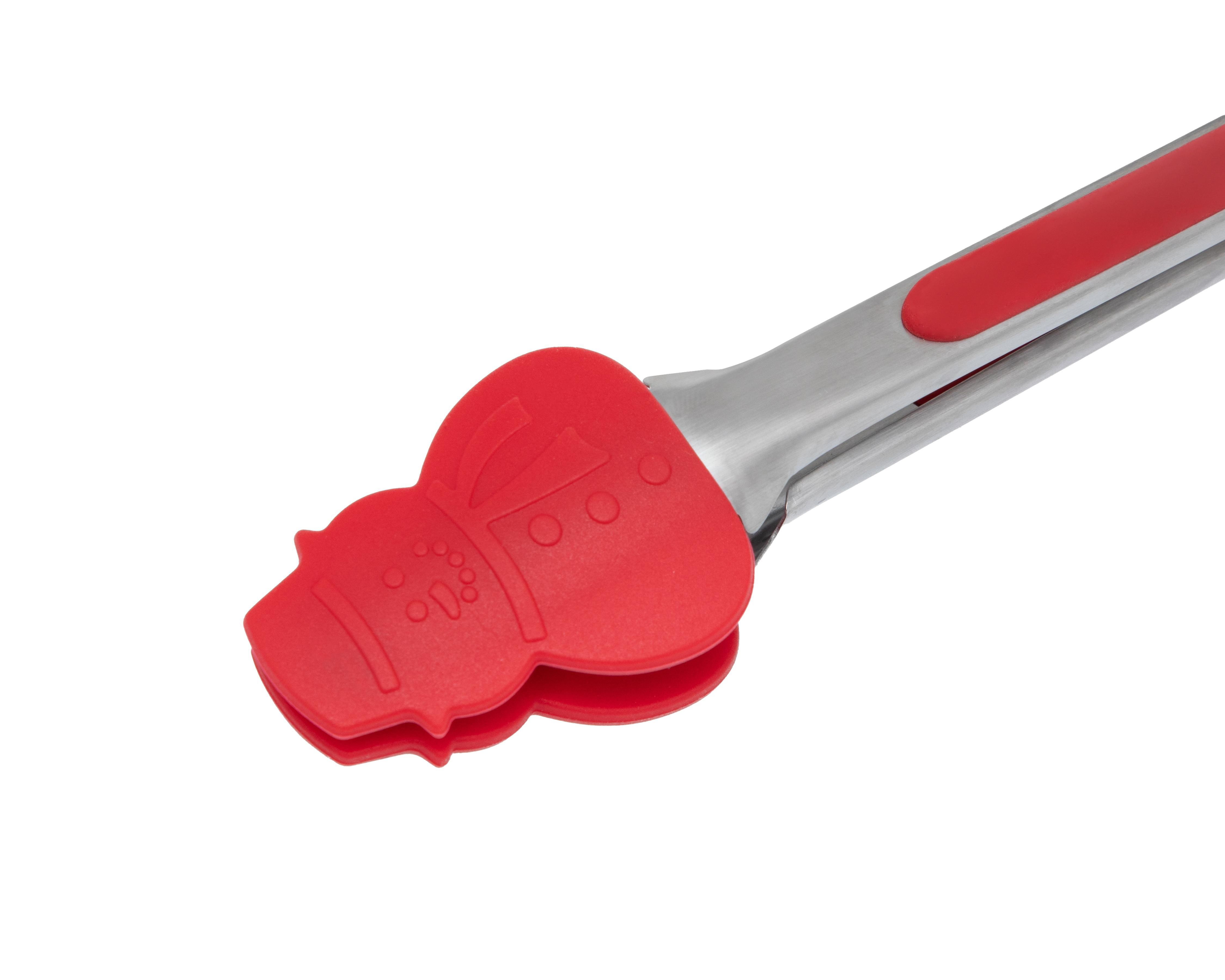 Foto 4 pulgar | Pinzas Cook With Color de Acero Inoxidable