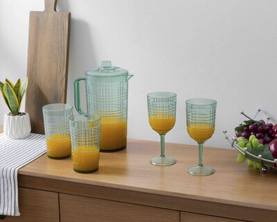 Foto 5 | Vaso de Plástico Starhaus 4 Piezas