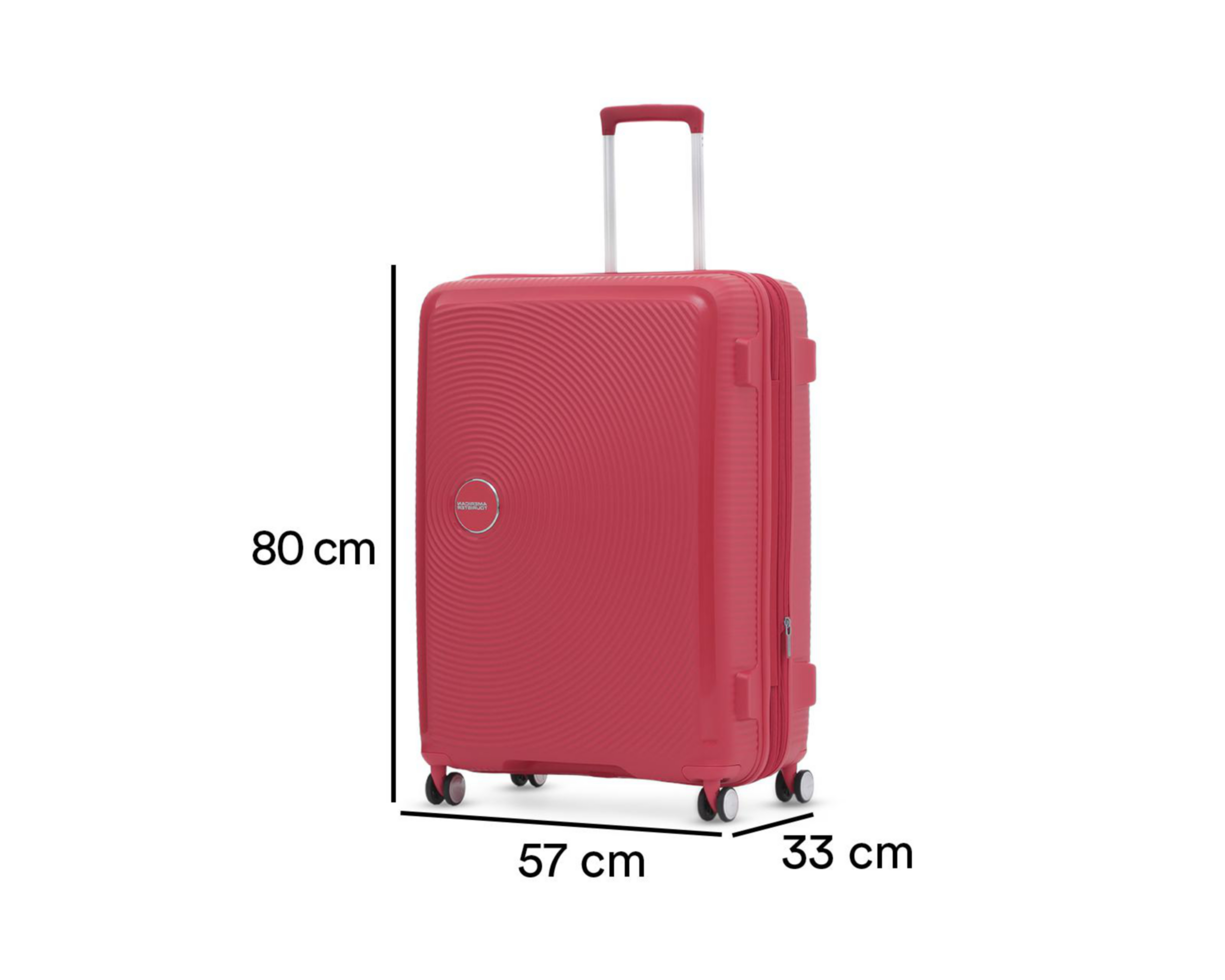 Foto 9 pulgar | Maleta con Ruedas American Tourister Curio 30" Coral